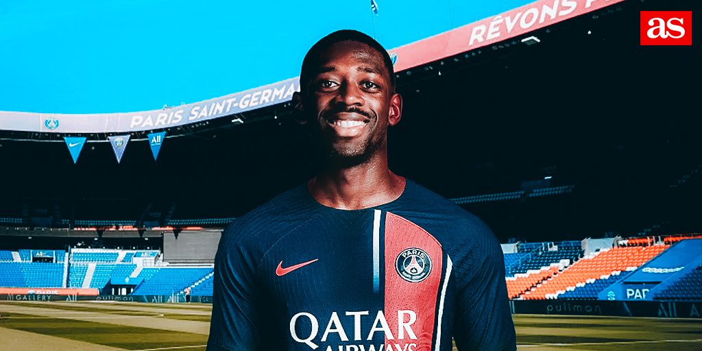 Oficial: Dembélé ya es del de PSG