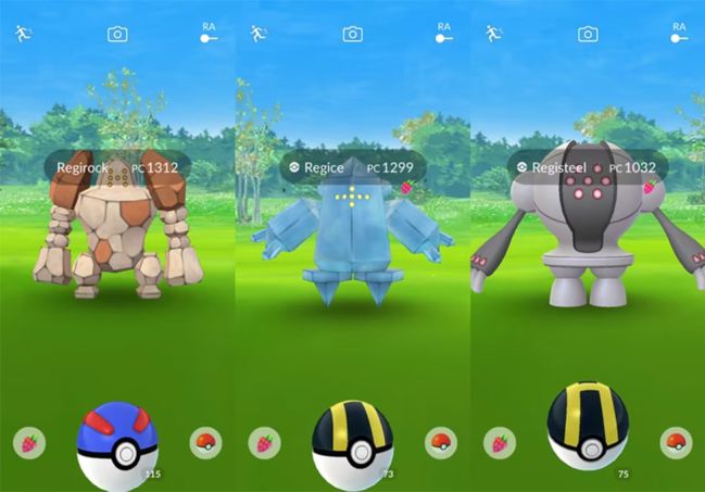 Regirock é o próximo pokémon lendário que chegou às raids de Pokémon GO