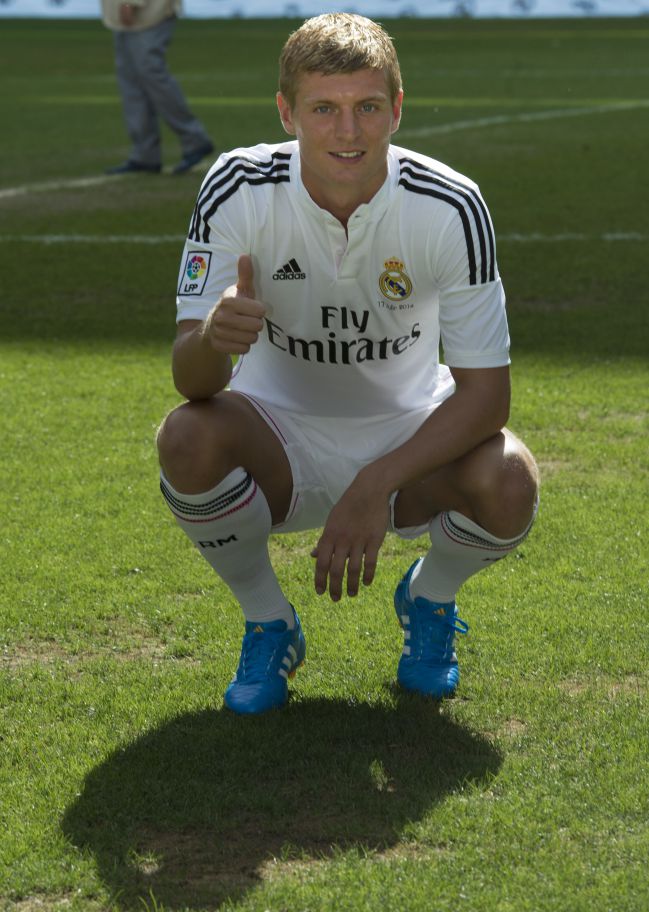 Sale a la luz una de Kroos el día de su presentación con el Madrid - AS.com