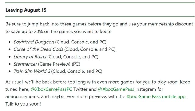 O primeiro lançamento de agosto do Xbox Game Pass traz Cooking Simulator,  Ghost Recon Wildlands, Two Point Campus e muito mais. 5 jogos estão  deixando o serviço também. - Xbox Era