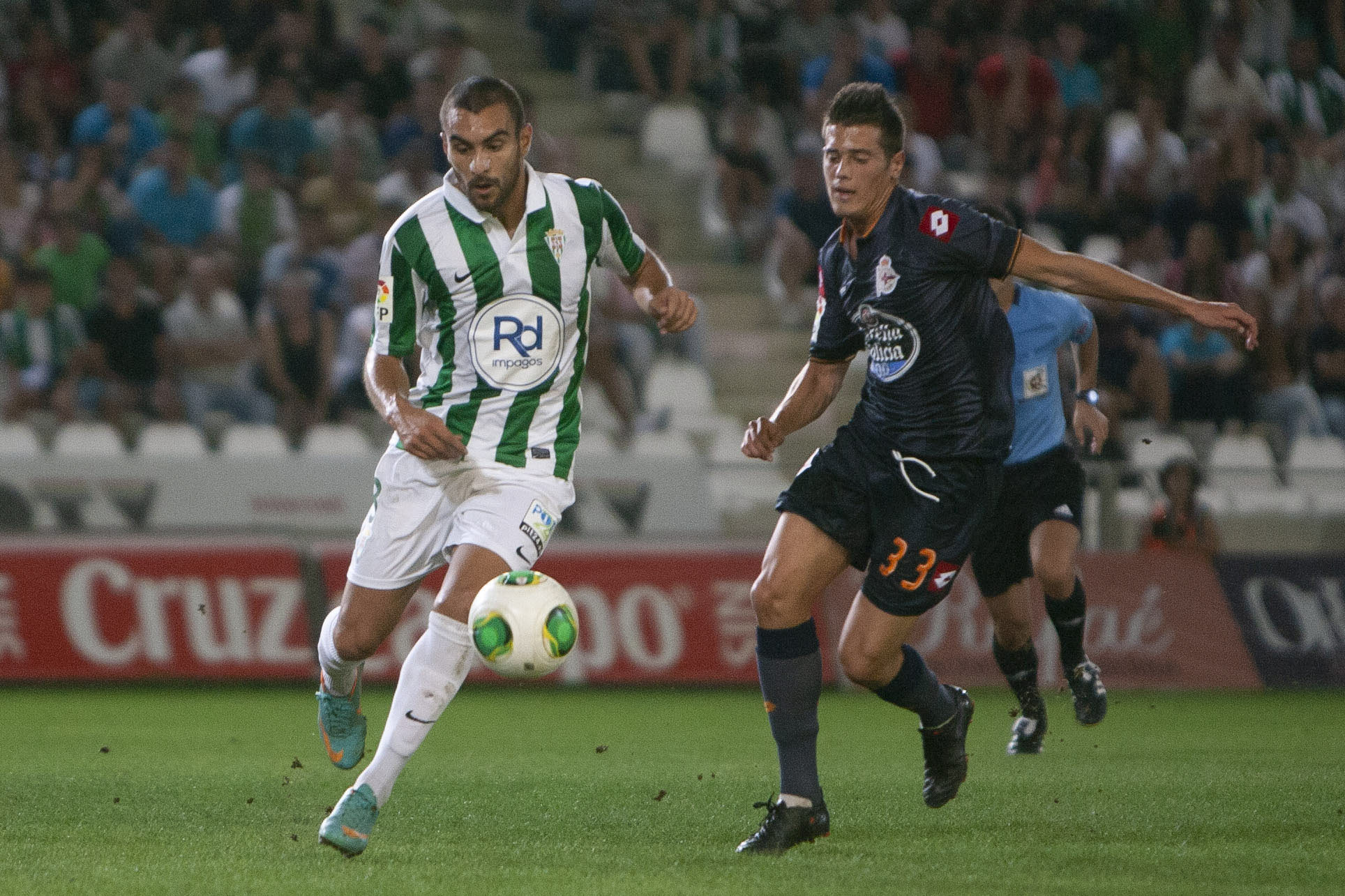 CÓRDOBA 11/9/2013
Partido de primera ronda de la Copa del Rey entre el Córdoba CF y el Deportivo de la Coruña en el Estadio El Arcángel. Lanzaron 28 veces desde los once metros para dilucidar la eliminatoria en 2013, igualando un registro histórico.