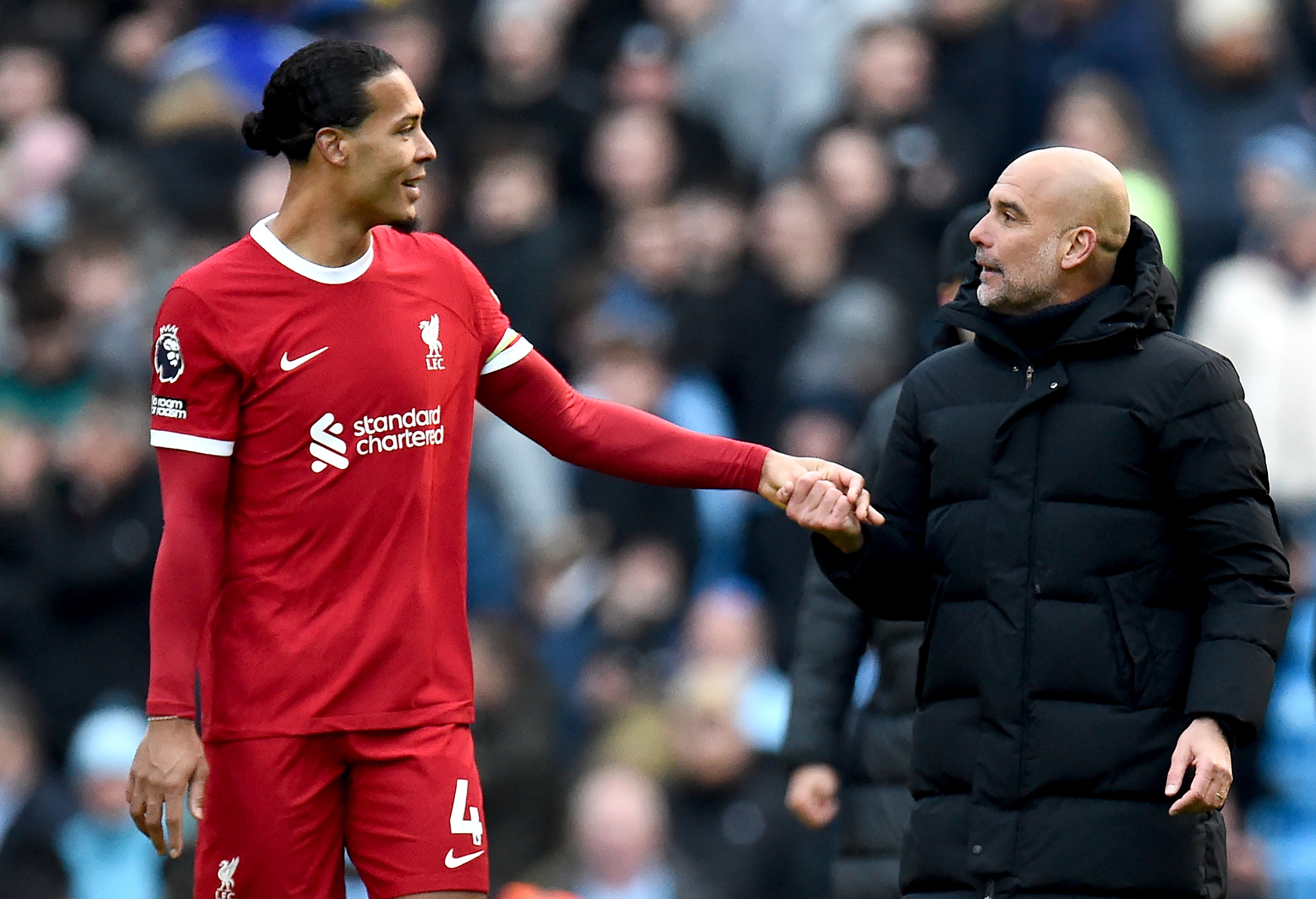 What did Pep Guardiola say about Liverpool in the Premier League title  race? - AS USA