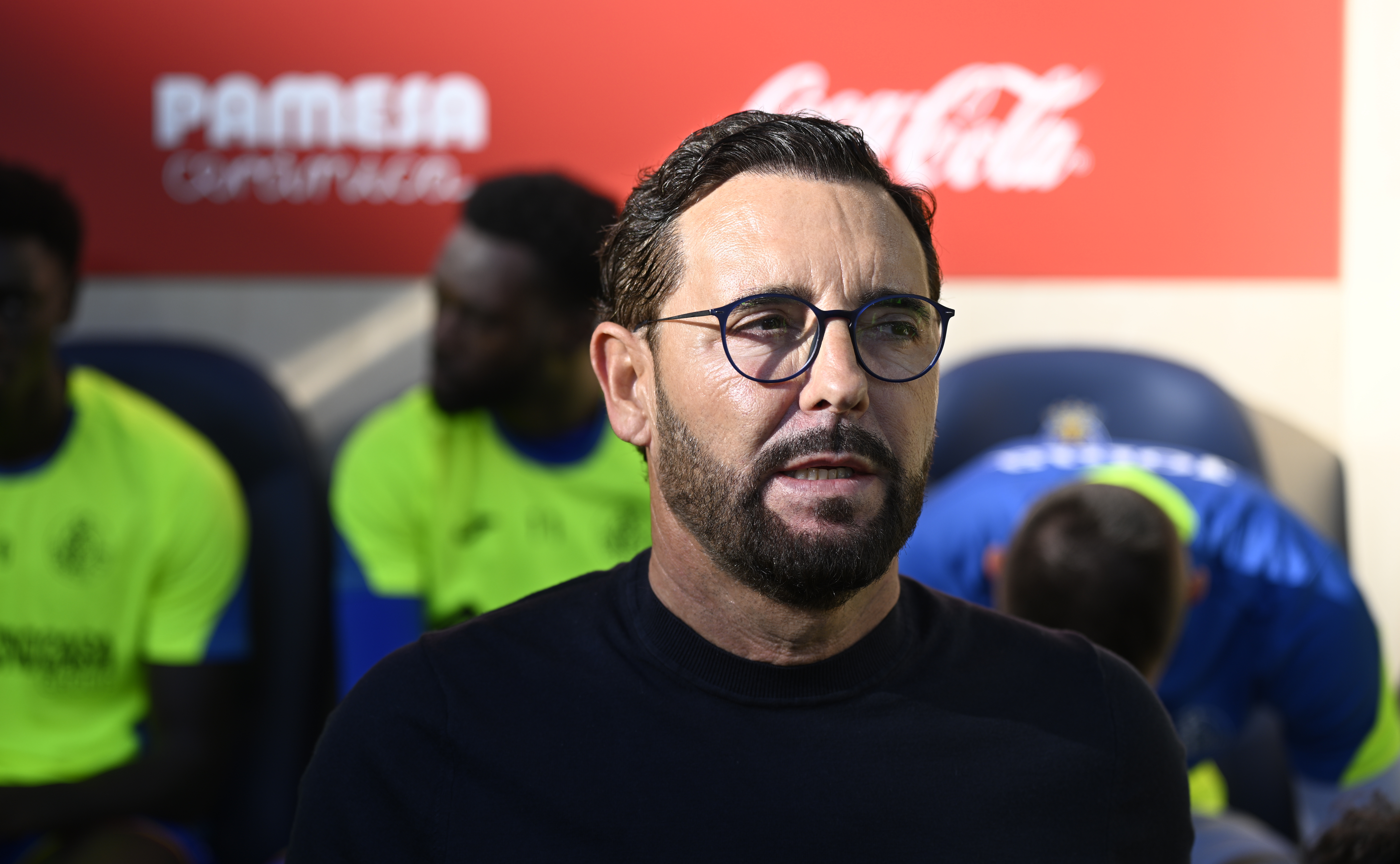 VILLARREAL (CASTELLÓN), 06/12/2025.- El entrenador del Getafe, José Bordalás, antes del partido de LaLiga EA Sports disputado por el Villarreal y el Getafe CF este sábado en el Estadio de la Cerámica de Vila-Real (Castellón). EFE/Andreu Esteban
