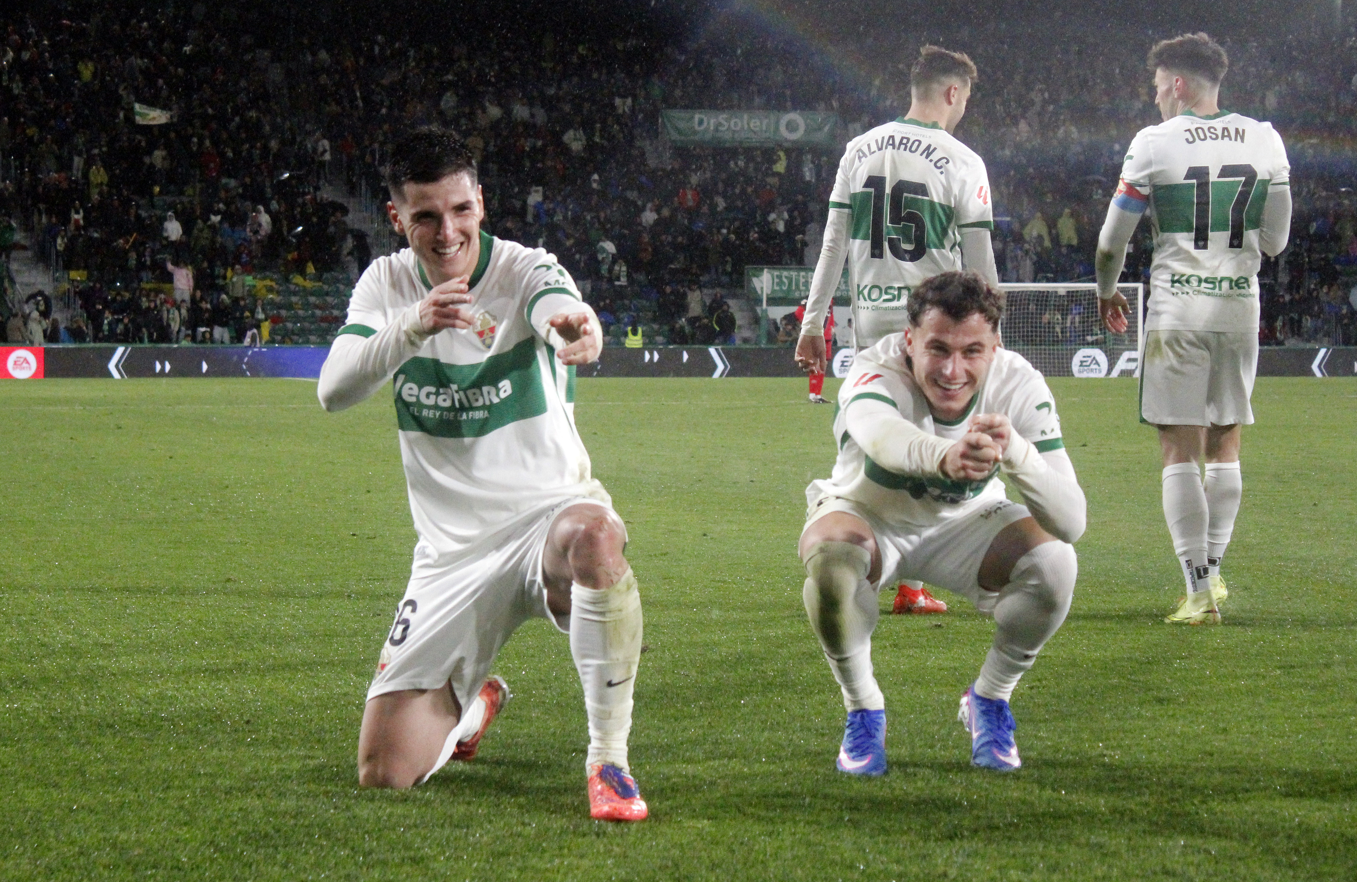 21/12/25 PARTIDO PRIMERA DIVISION JORNADA 17 
ELCHE - RAYO VALLECANO 
CUARTO GOL MARTIM CARVALHO NETO 4-0 ALEGRIA