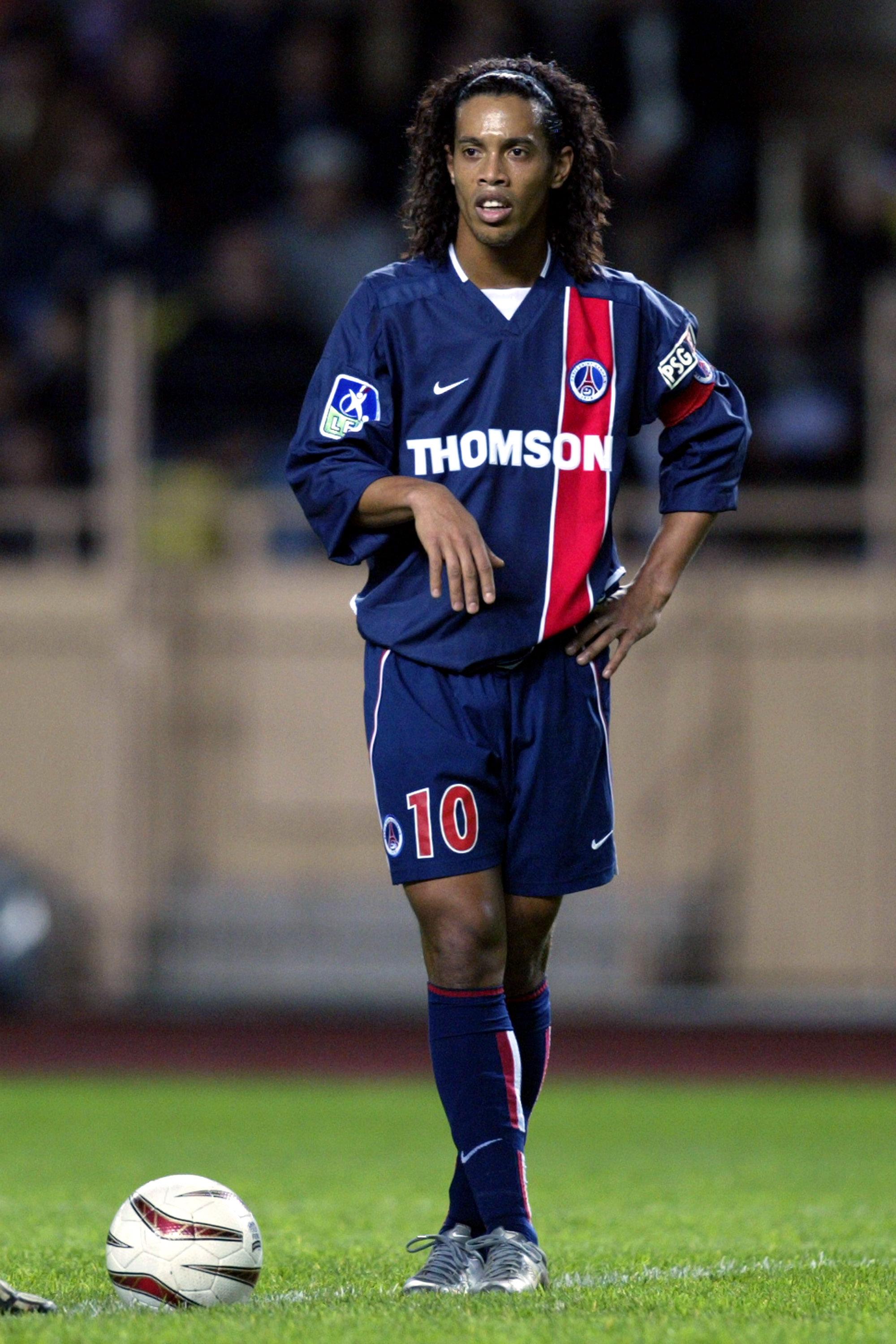 Ronaldinho en el PSG