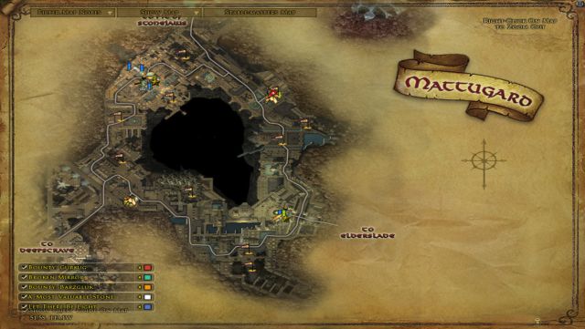 niveles del mapa de lotro