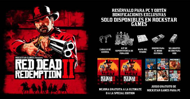 Red Dead Redemption 2 en PC tendrá 3 ediciones: y precios - Meristation