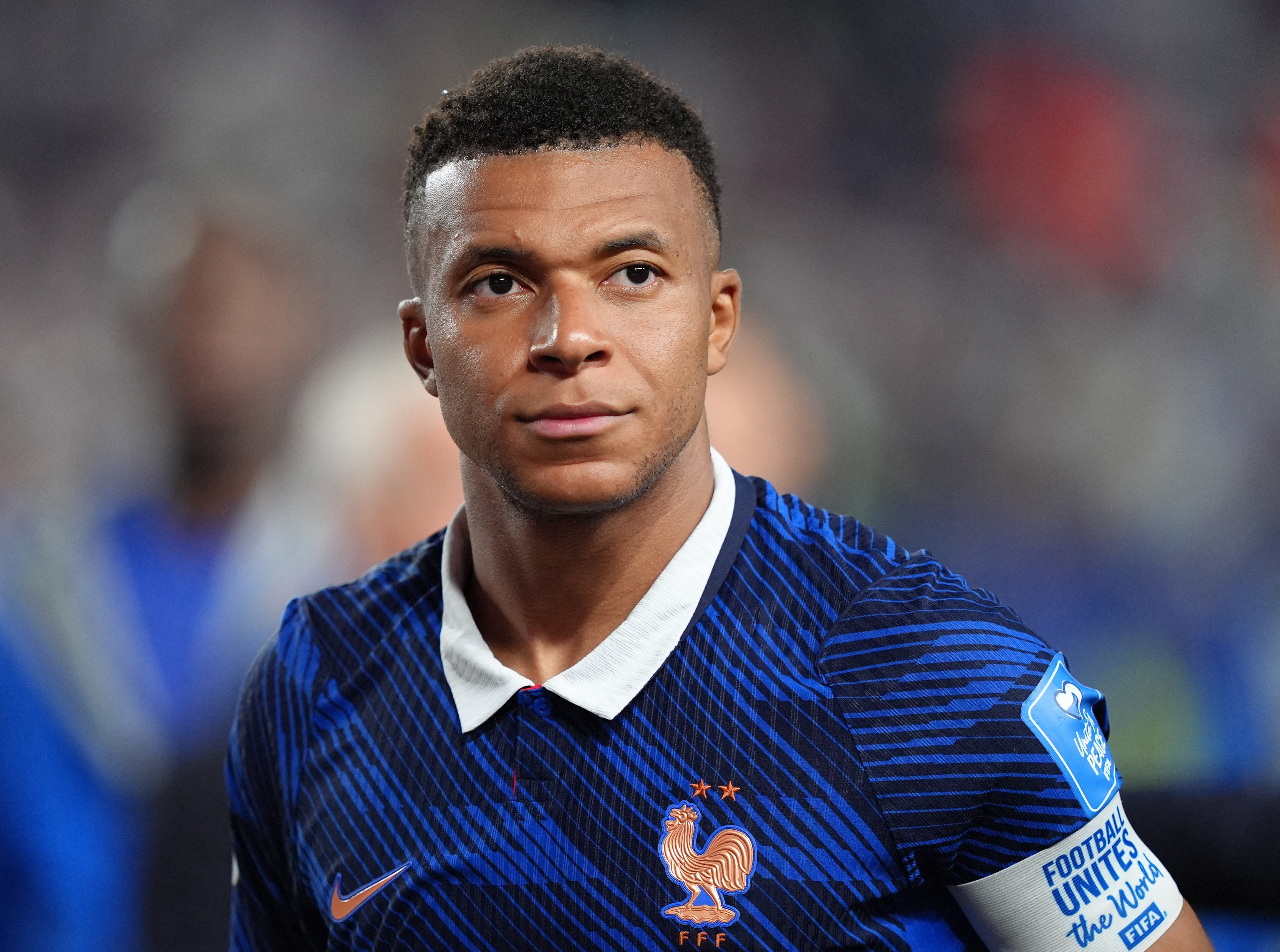 Soccer Football - FIFA World Cup 2026 - Group I - France v Iraq - Philadelphia Stadium, Philadelphia, Pennsylvania, U.S. - June 22, 2026 France's Kylian Mbappe reacts after the match IMAGN IMAGES via Reuters/Kyle Ross