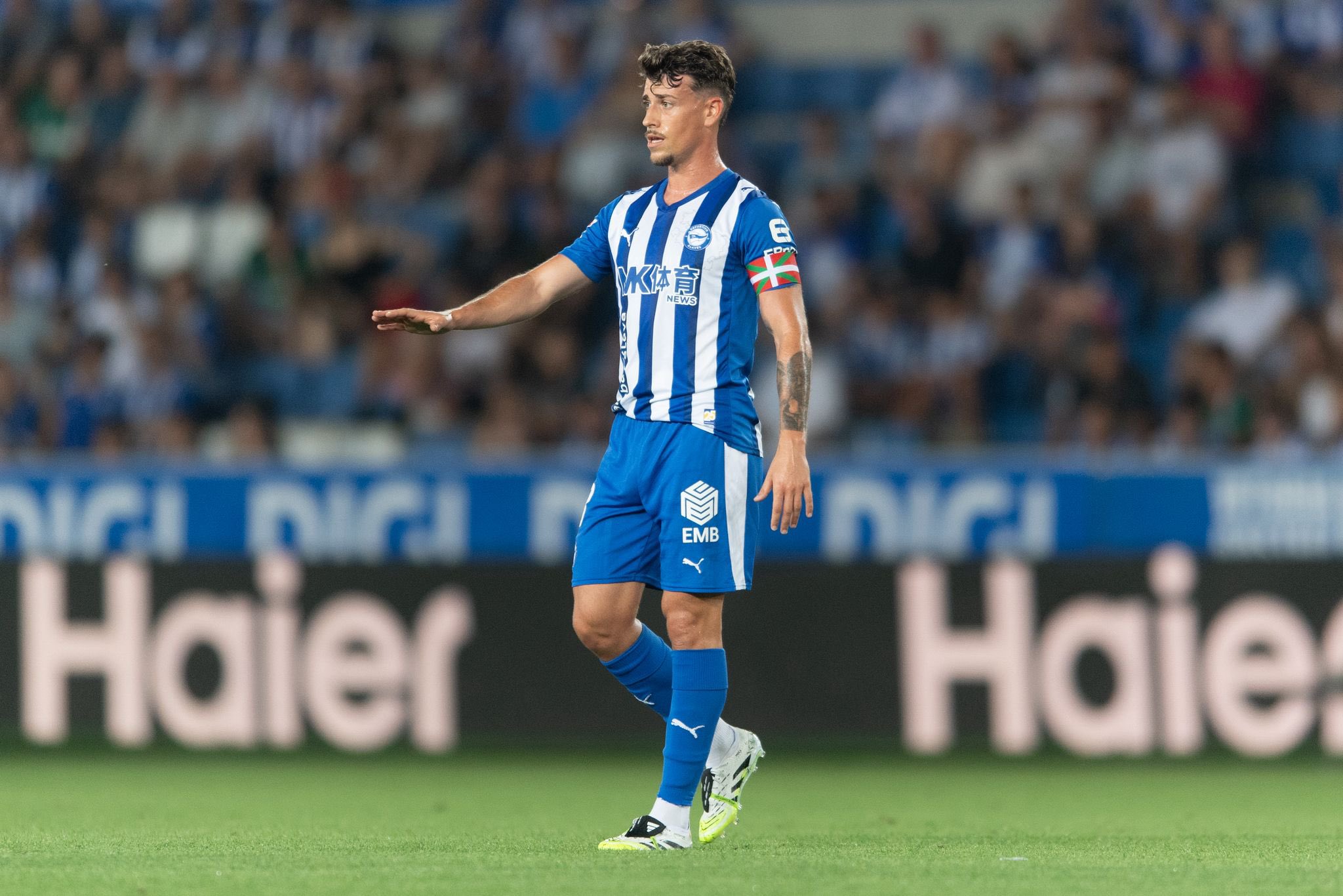 Antonio Blanco este sábado.