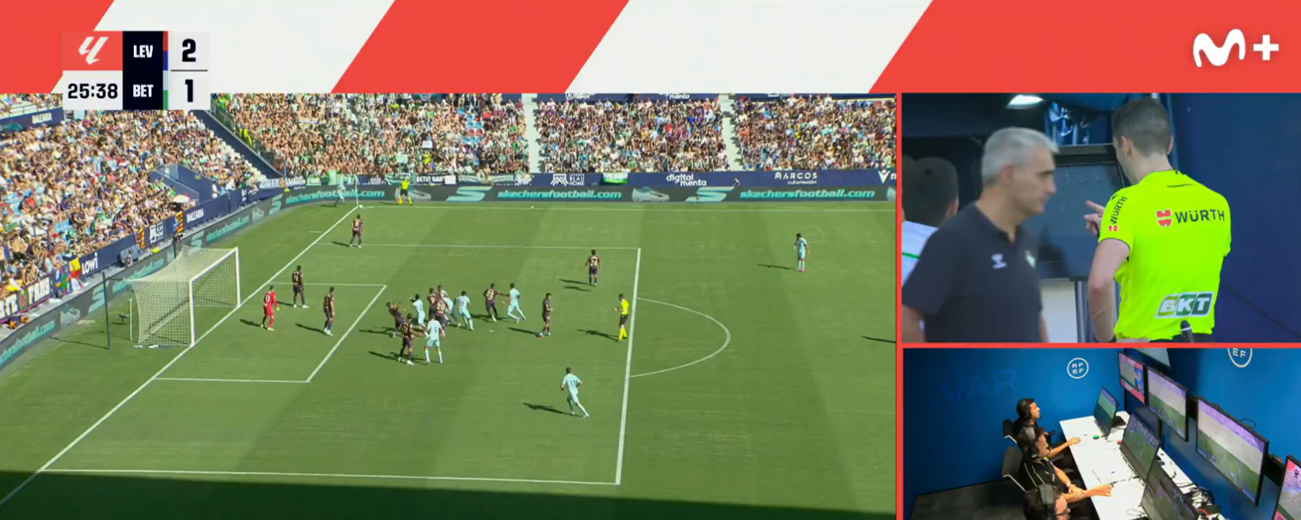 Las polémica del partido: ¿está bien anulado el gol de Altimira?