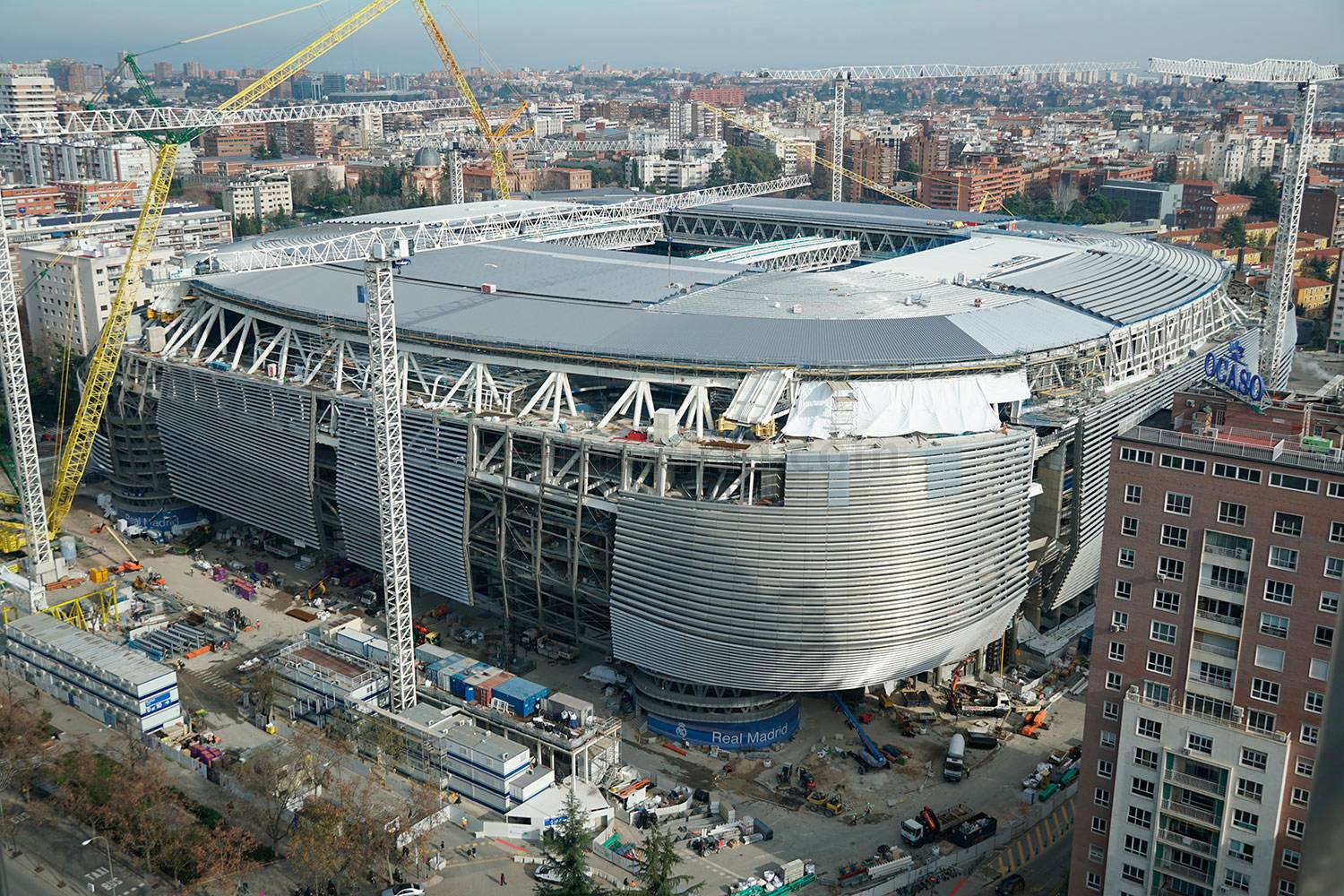 Real Madrid: así avanzan los trabajos de remodelación del Estadio Santiago  Bernabéu para reinaugurarse en 2022, FOTOS, LaLiga