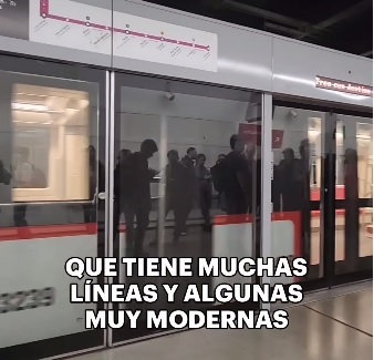 Argentino llega a cubrir los Panamericanos y queda loco con el Metro de Santiago: “Qué lejos que estamos” 
