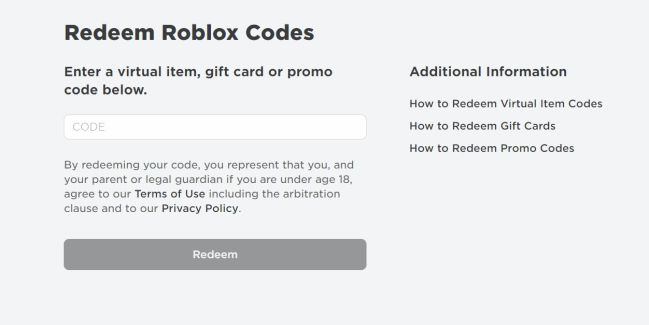 Redeem Roblox Promo Codes 2024