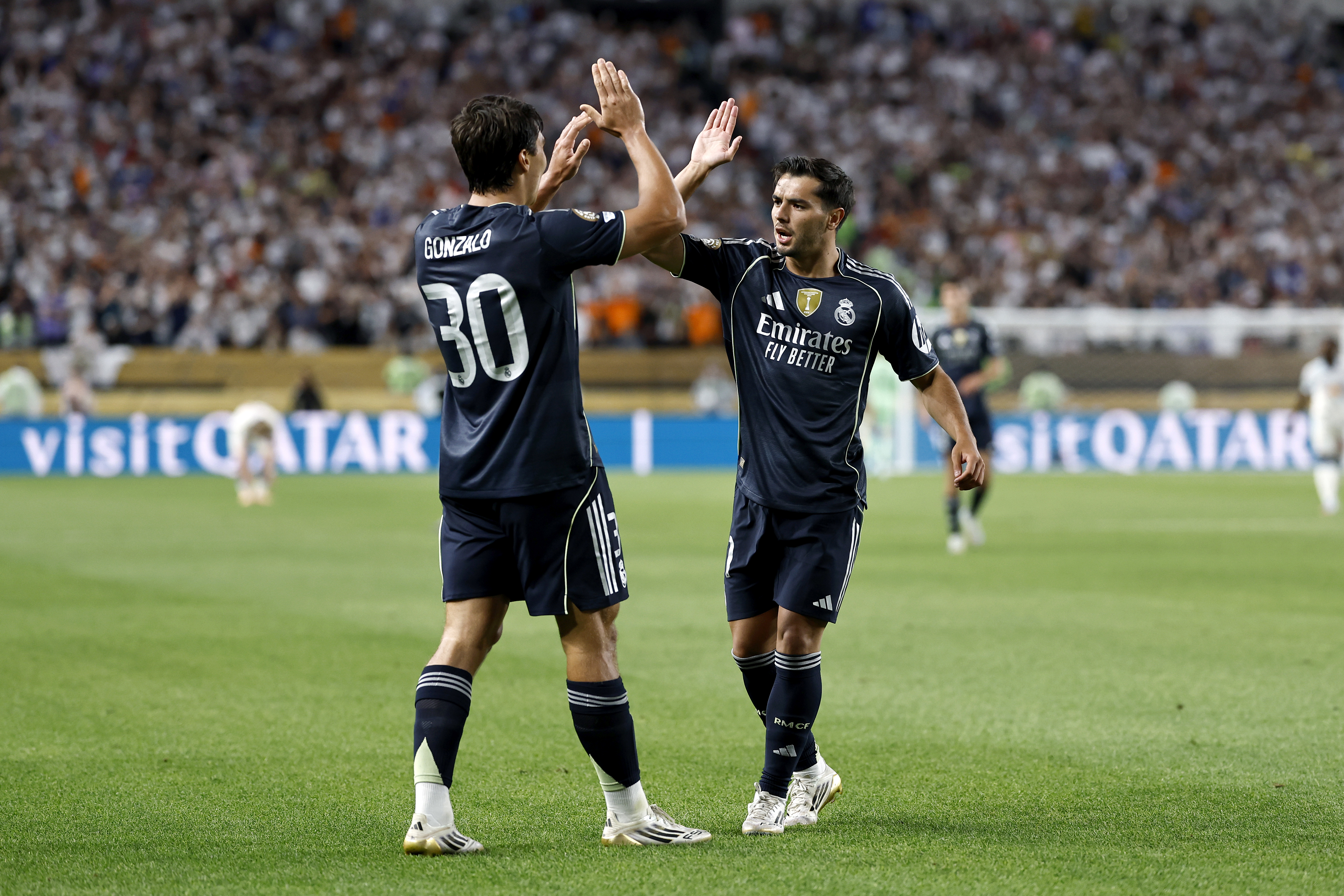 26/06/25 MUNDIALITO MUNDIAL DE CLUBES EEUU 2025 
PARTIDO FASE DE GRUPOS 
RED BULL SALZBURGO - REAL MADRID 
ALEGRIA GOL 0-3 GONZALO GARCIA BRAHIM DIAZ 