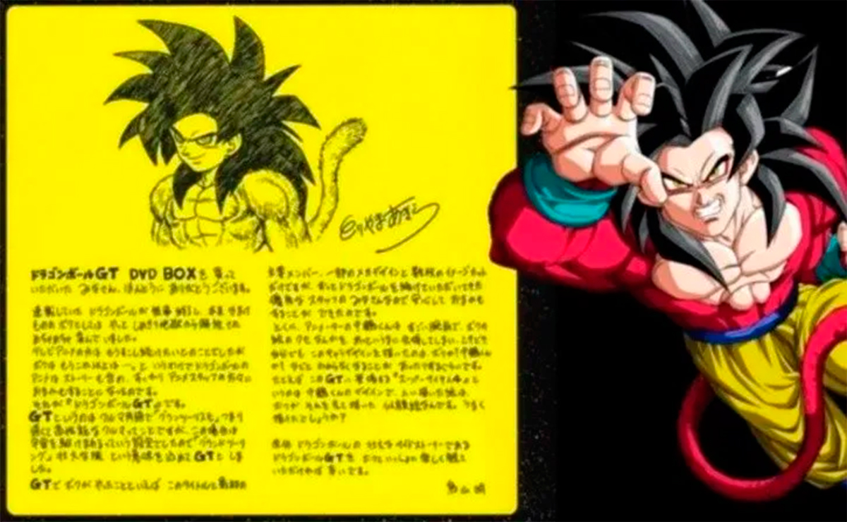 Dragon Ball  Confira o primeiro sketch de Gogeta feito por Akira