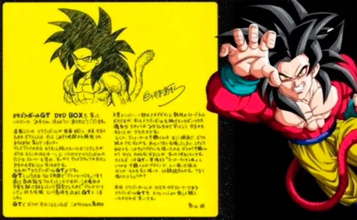 Dragon Ball  Confira o primeiro sketch de Gogeta feito por Akira Toriyama