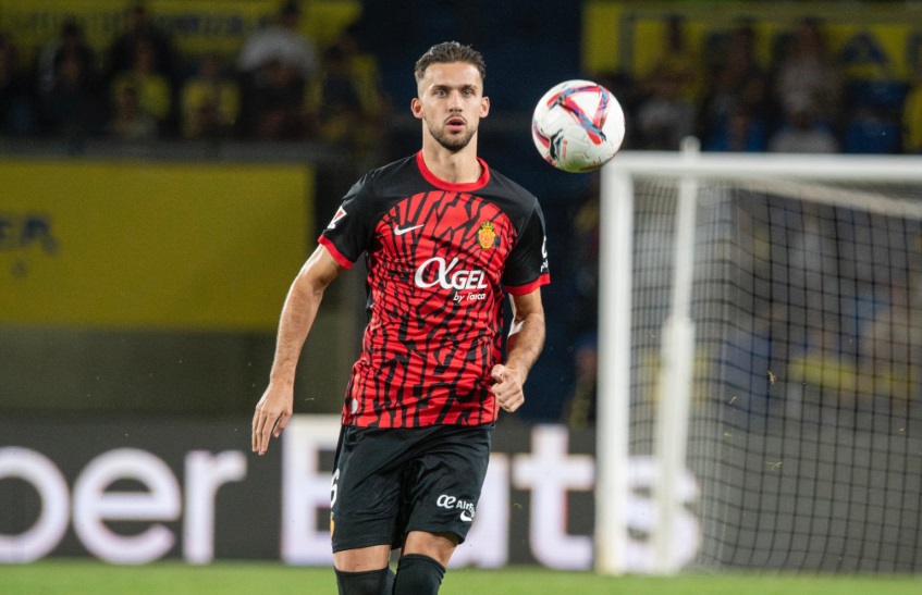 Copete, central del RCD Mallorca
