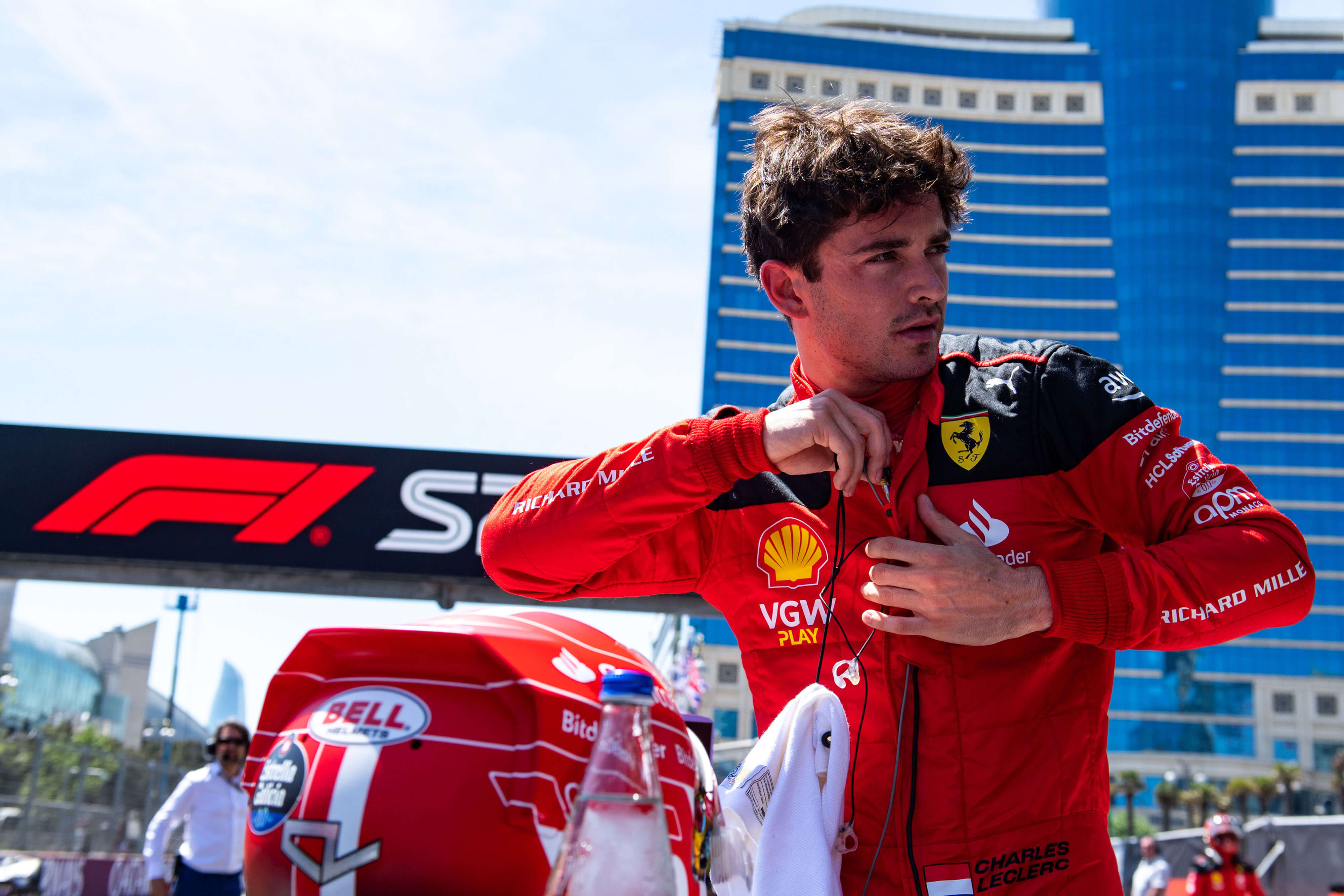 Leclerc: “Quiero ser campeón de rojo” 