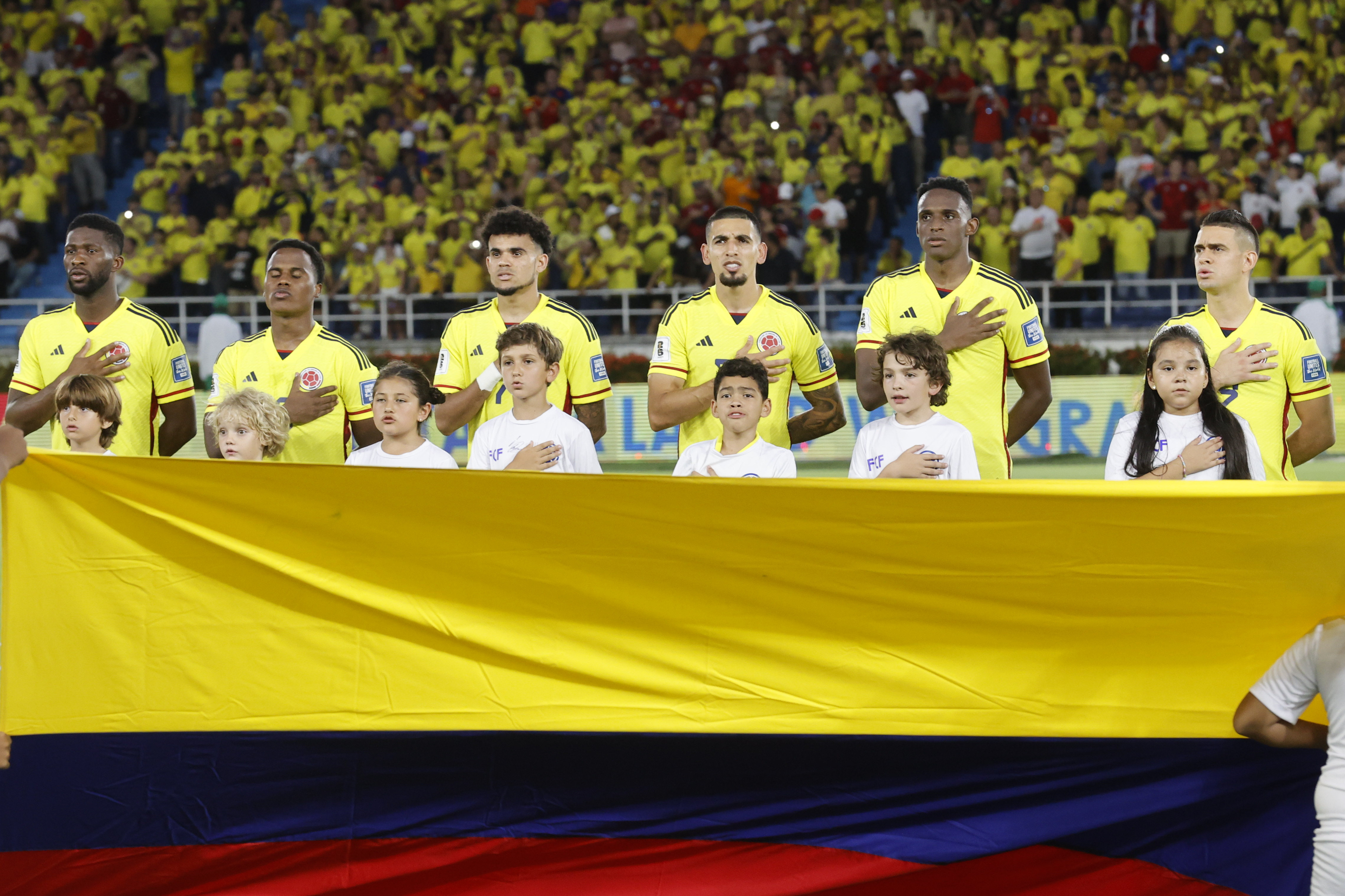 Las mejores imágenes del Colombia - Venezuela