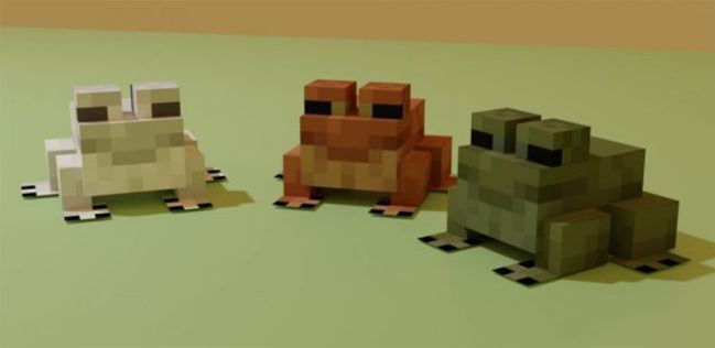 New Minecraft Beta Introduces Blocks Made By Frogs - GameSpot