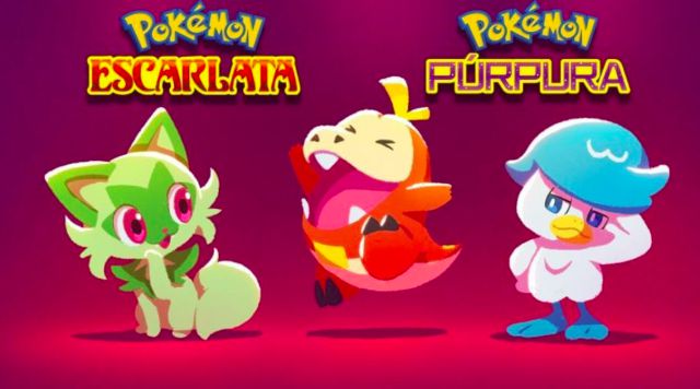 El nuevo tráiler de Pokémon Escarlata y Púrpura nos enseña a los