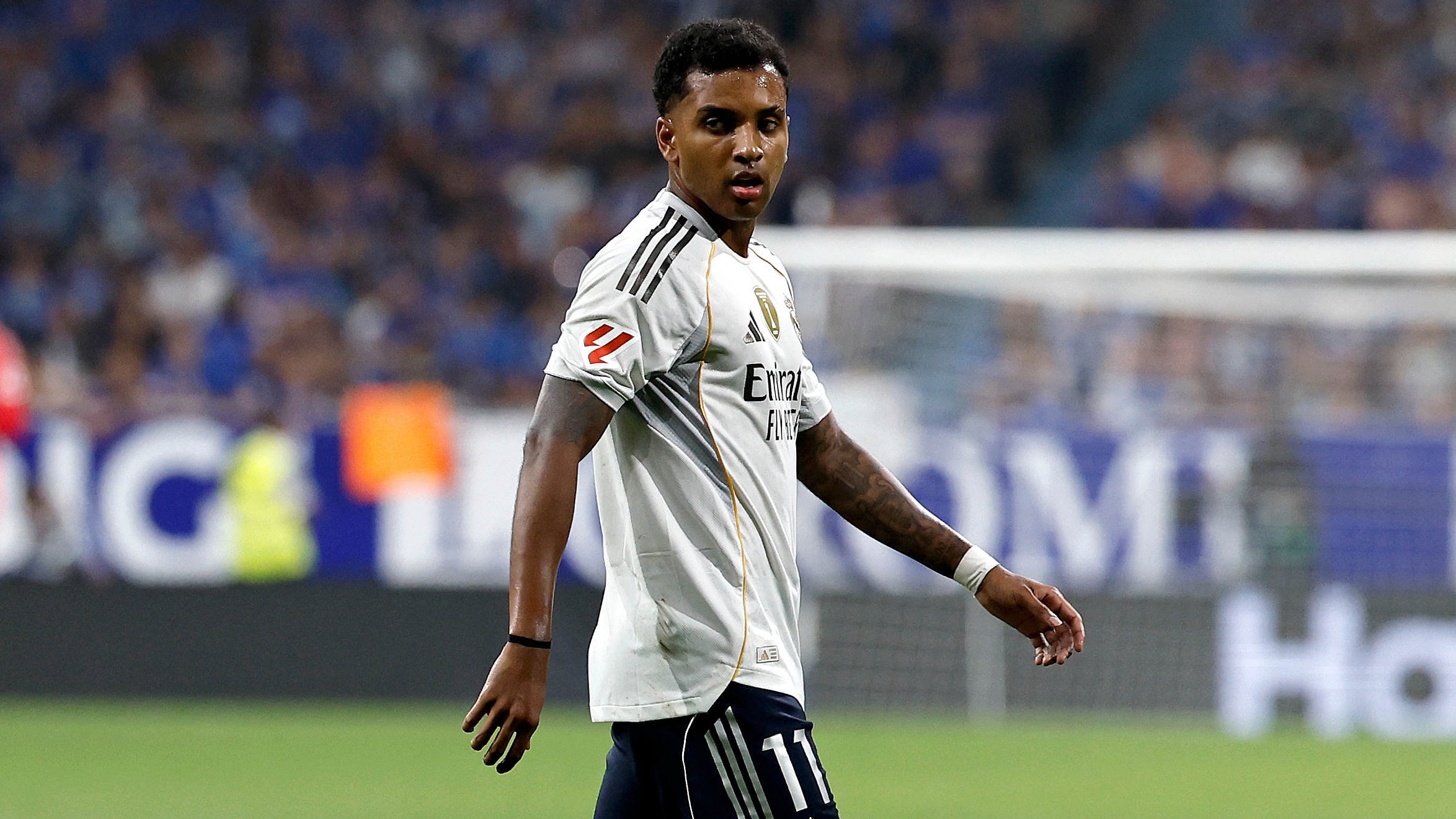 Locura de los aficionados del Galatasary con Rodrygo