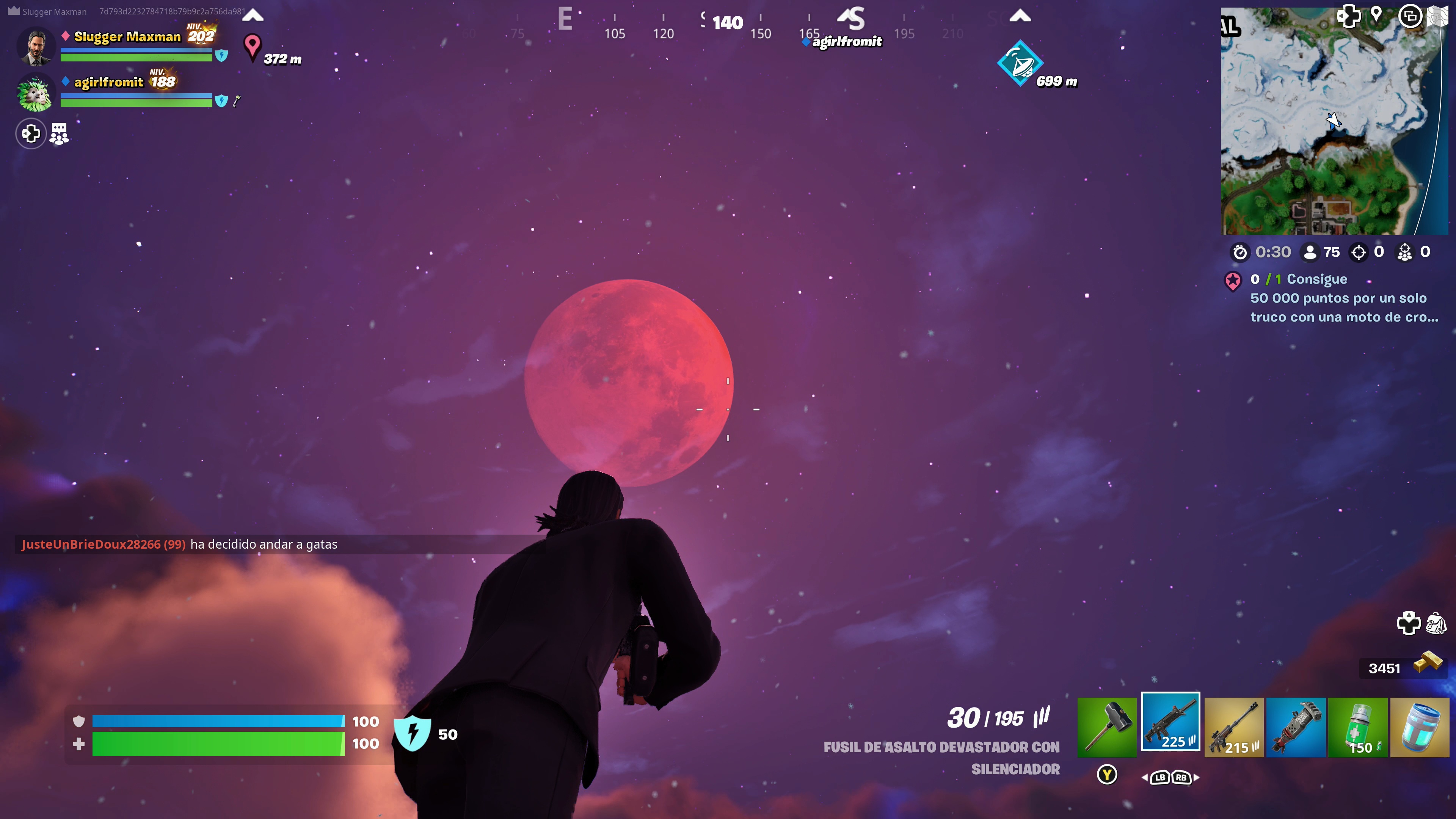 Luna Sangrienta en Fortnite: qué es y cómo hacer que aparezca en el cielo -  Meristation