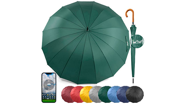 3 paraguas antiviento, plegables y resistentes para el mal tiempo - Showroom