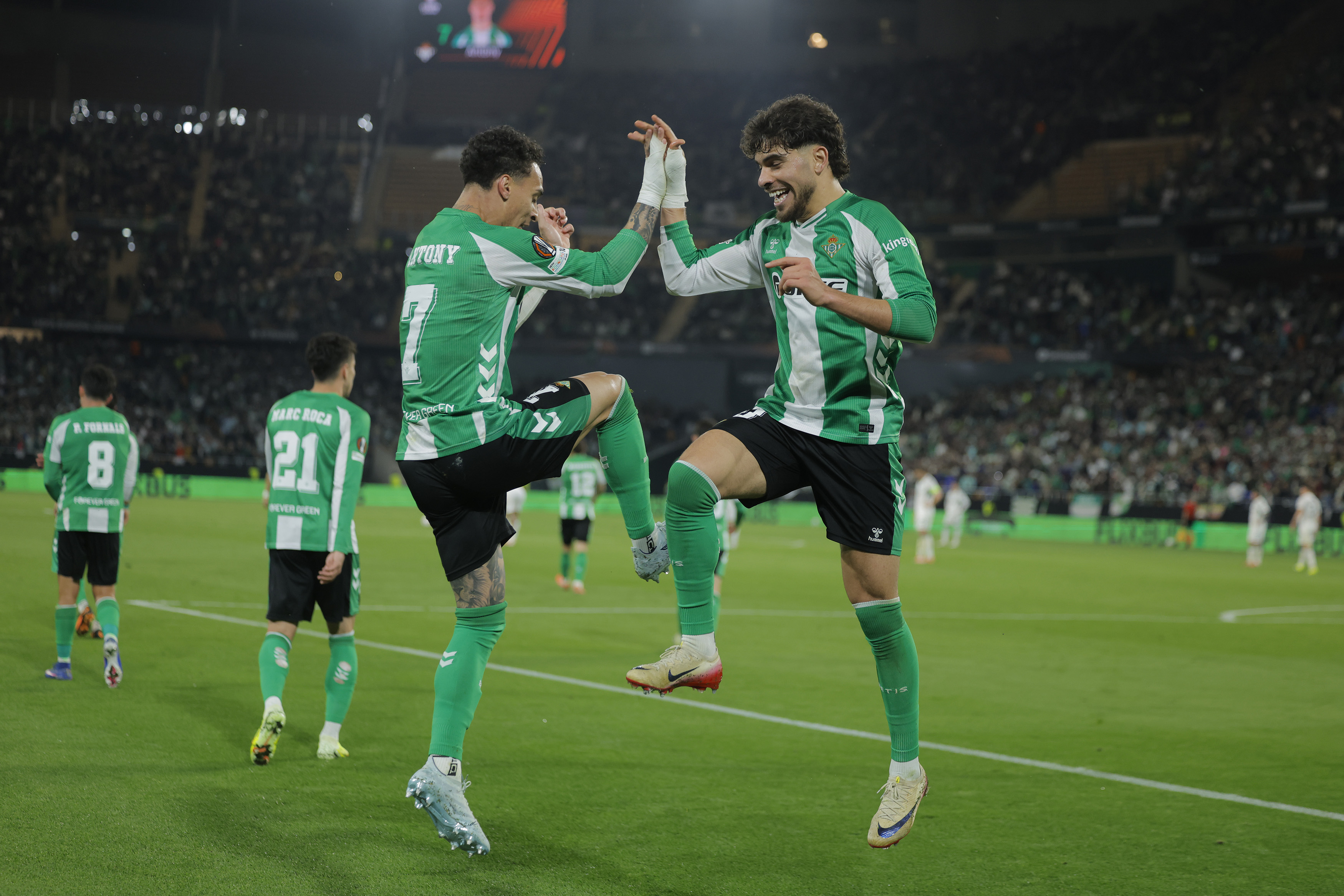 19/03/26 PARTIDO EUROPA LEAGUE OCTAVOS VUELTA
BETIS - PANATHINAIKOS
CUARTO GOL ANTONY 4-0 ALEGRIA ABDE