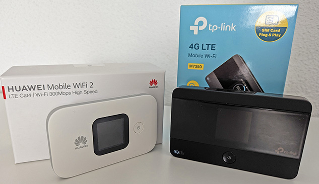 TP-LINK M7350 Router 4G LTE-WiFi Dual portátil