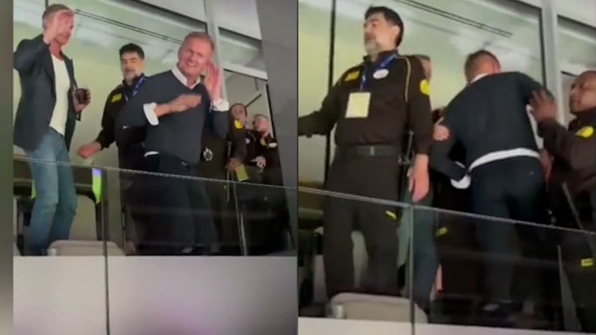 Haaland’s dad throws food at Real Madrid fans, escorted out of stadium