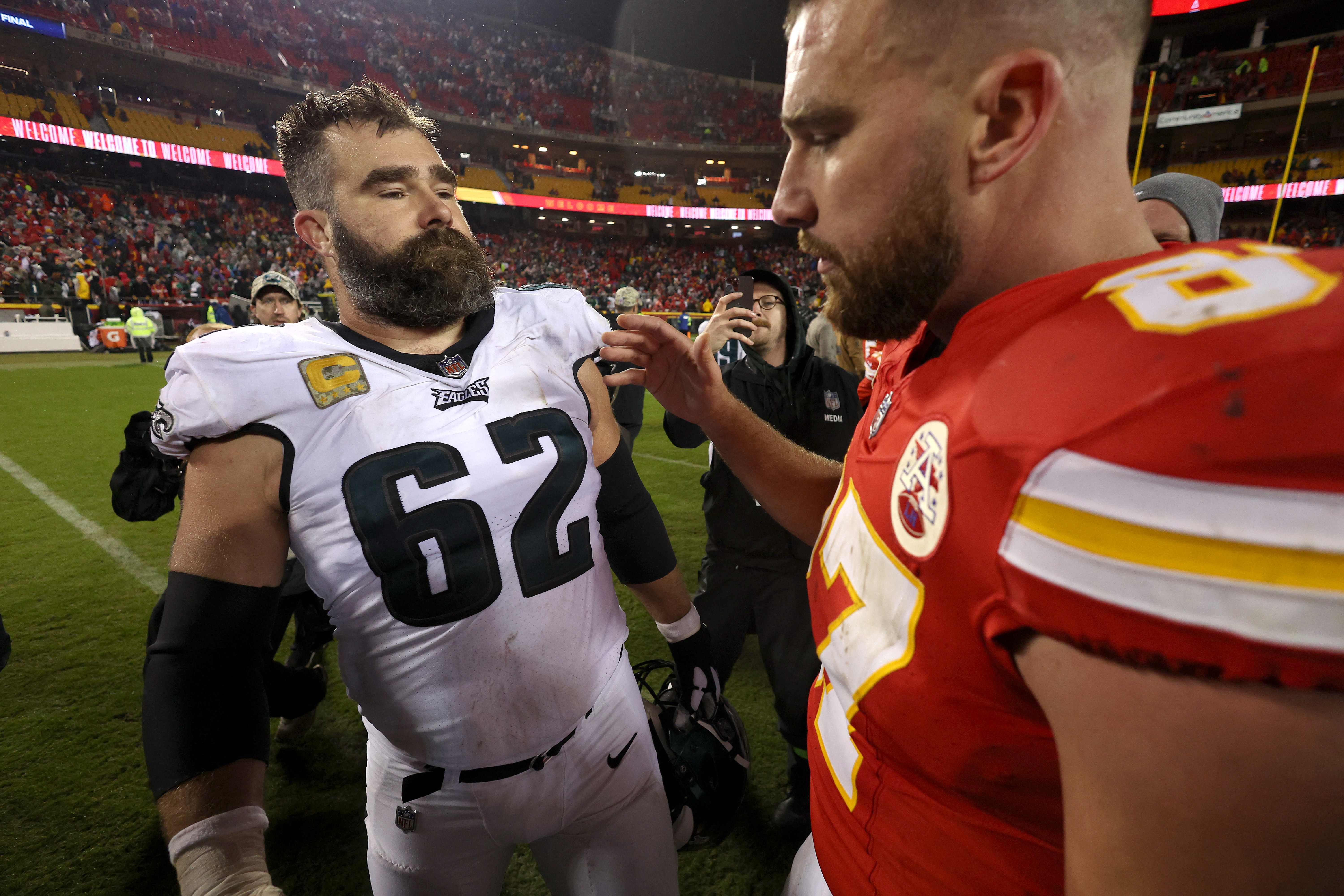 Fairytale of Philadelphia' lyrics: A guide to Jason and Travis Kelce's  version