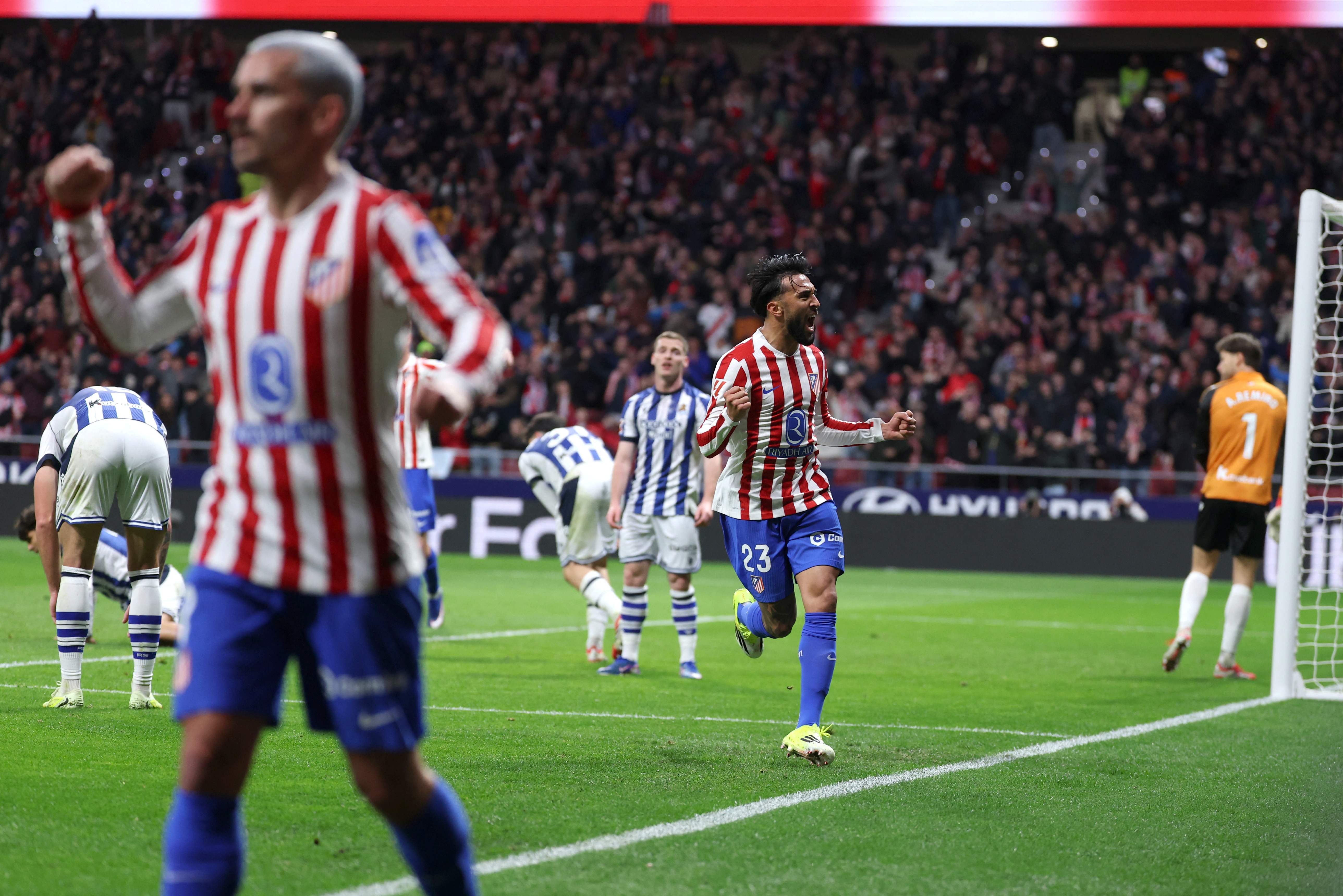 El Atleti gana el simulacro