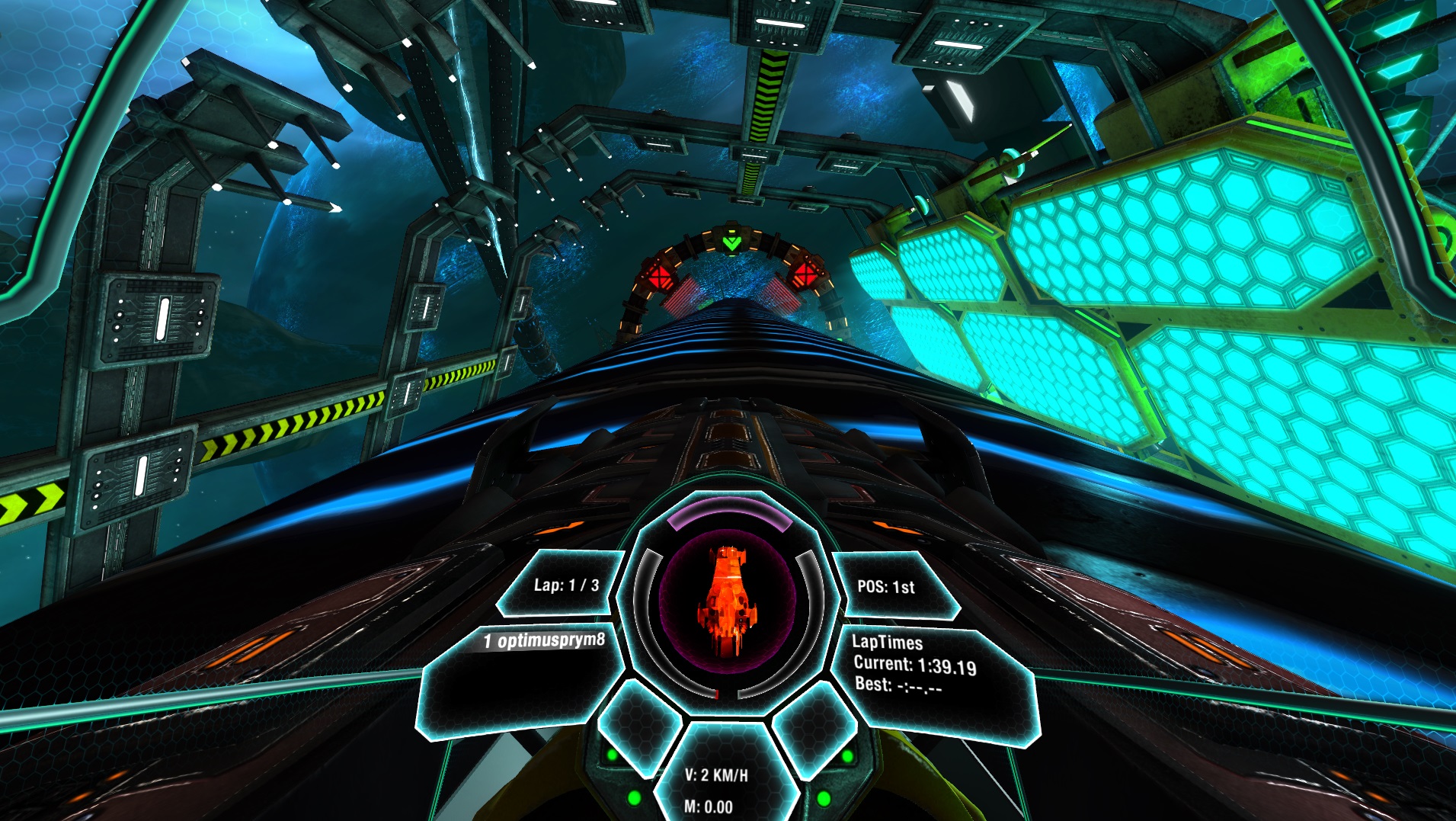 Captura de pantalla - Radial-G: Racing Revolved (PC)
