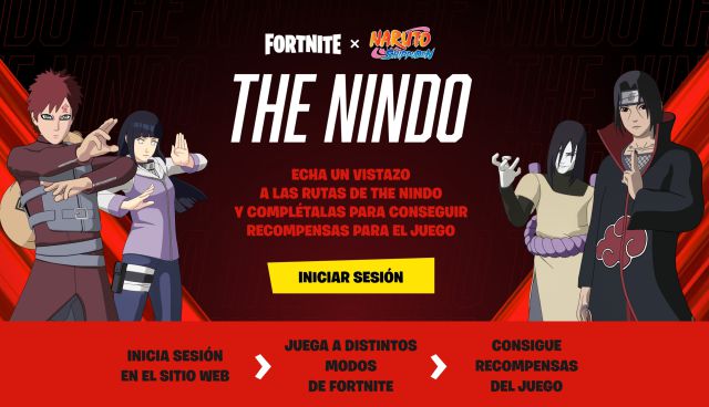 Desafíos de El Nindo de Naruto en Fortnite: cómo conseguir objetos