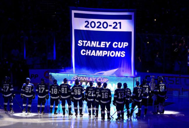 Kraken 'excited' to face Lightning, who are chasing rare Stanley Cup  'threepeat'