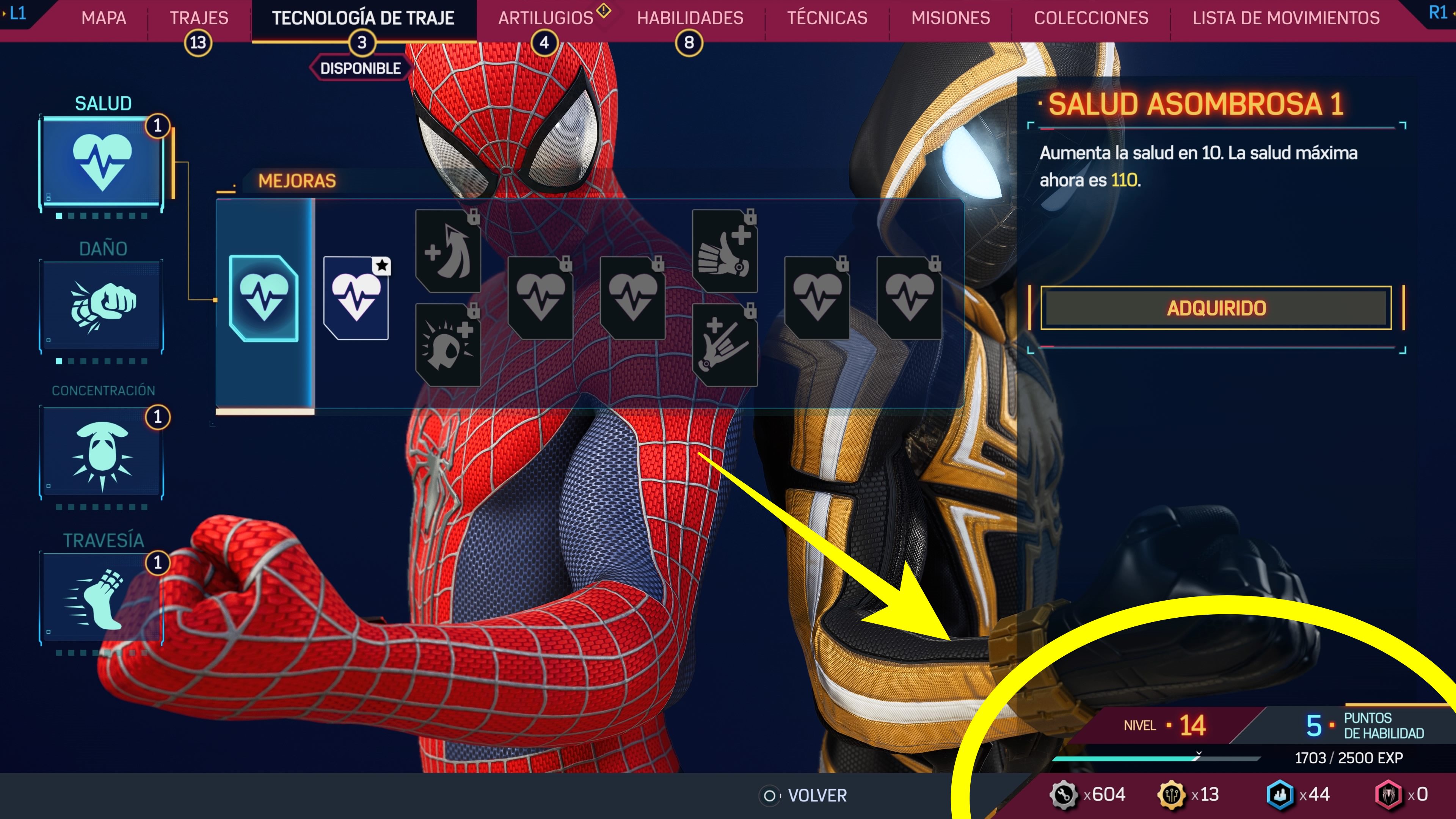 Cómo obtener todos los trajes en Marvel's Spider-Man - Meristation