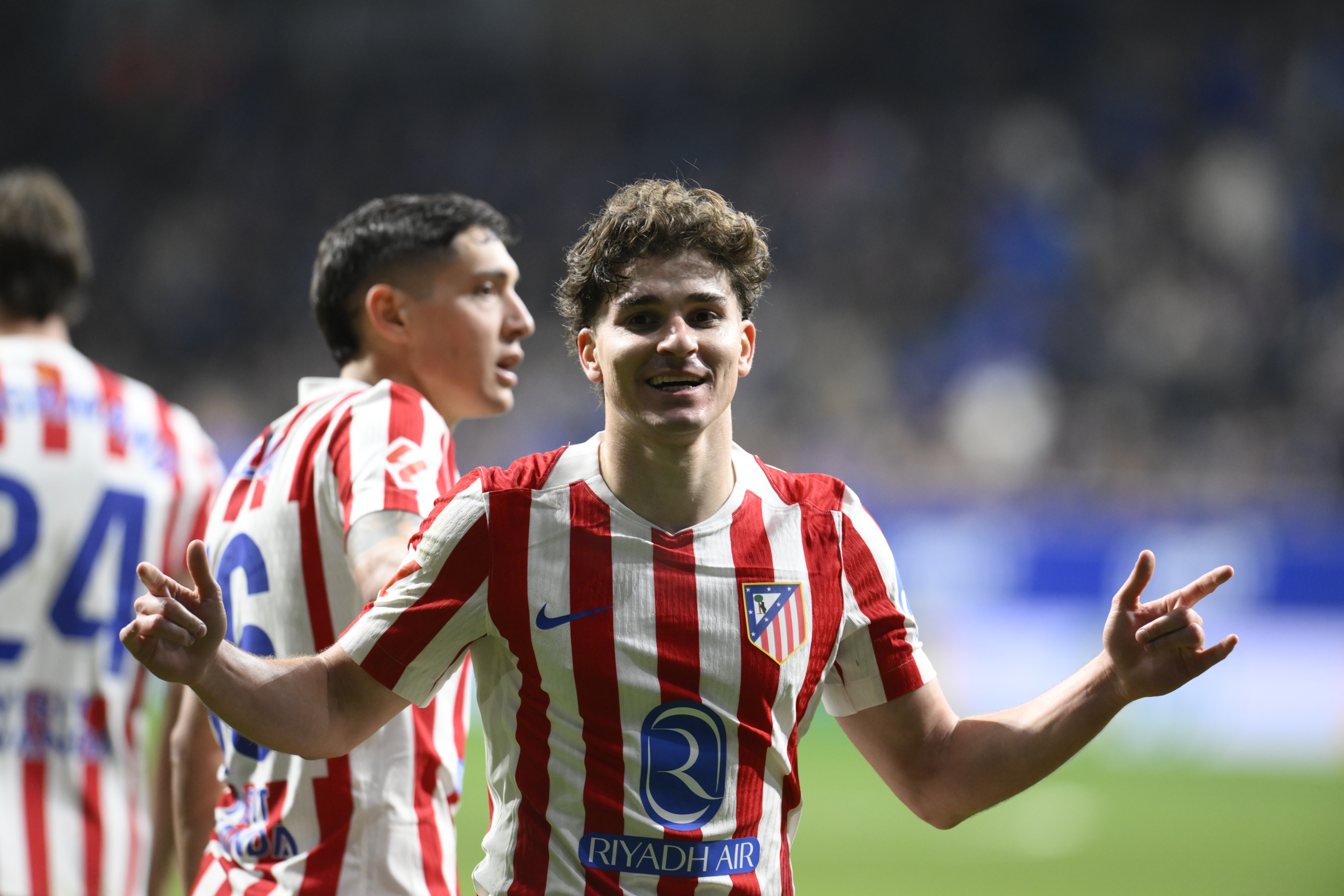 28/02/26 PARTIDO PRIMERA DIVISIOMN JORNADA 26
OVIEDO - ATLETICO DE MADRID 
PRIMER GOL JULIAN ALVAREZ 0-1 ALEGRIA