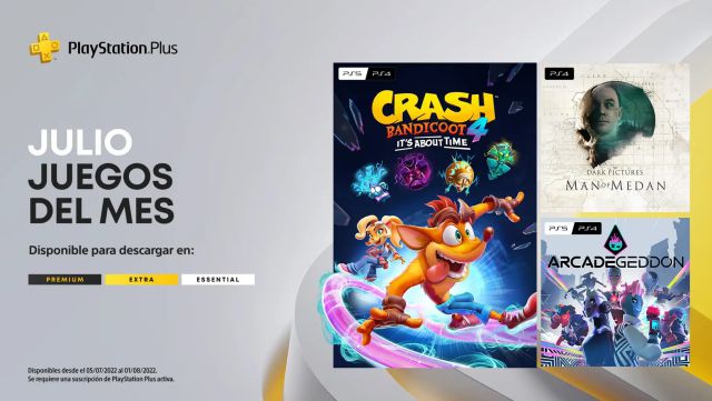 Juegos gratis de julio 2022 en PS Plus,  Prime Gaming, Epic