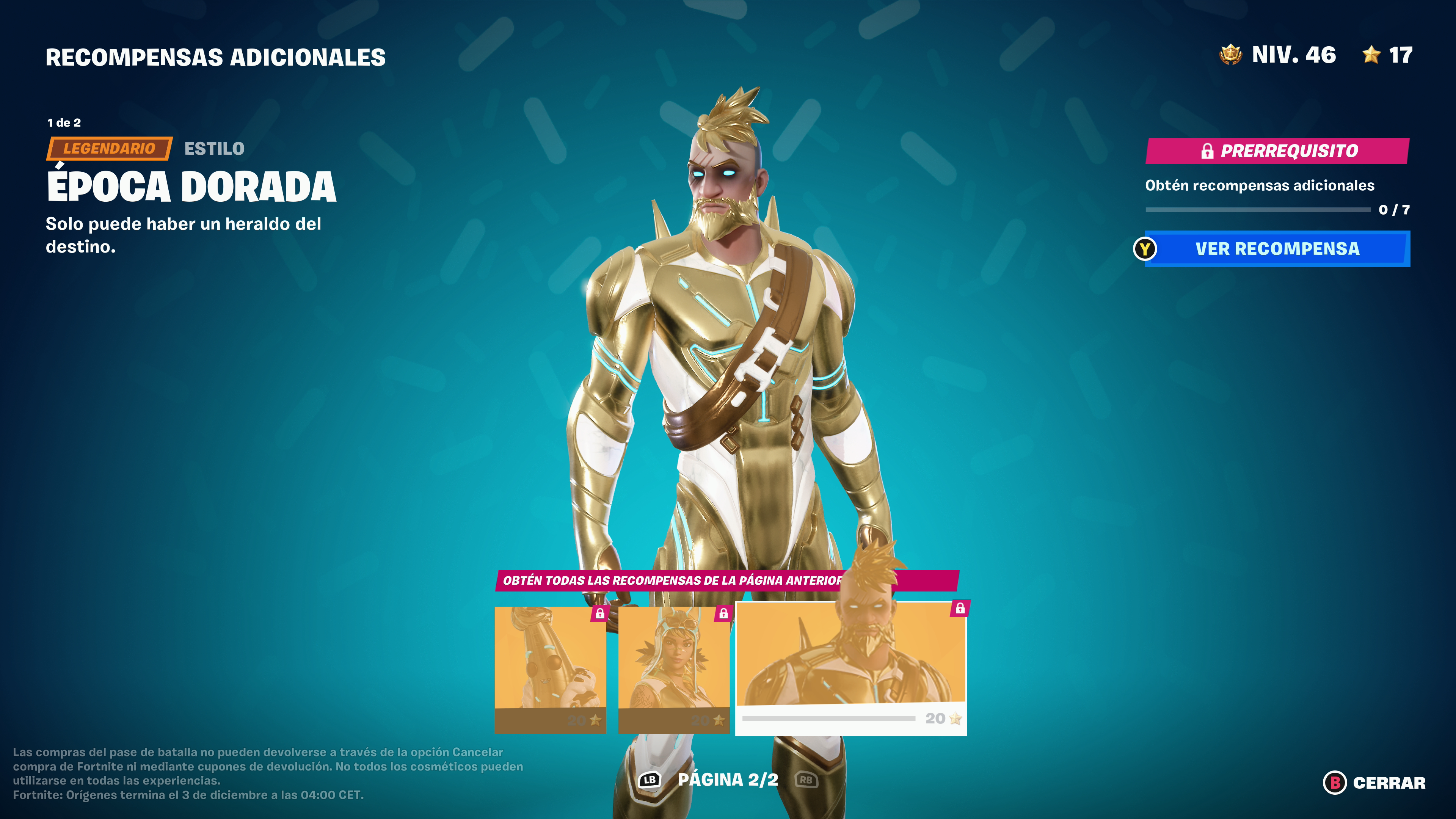 Pase de Batalla de Fortnite: Orígenes - Todas las nuevas skins, objetos y  recompensas - Meristation