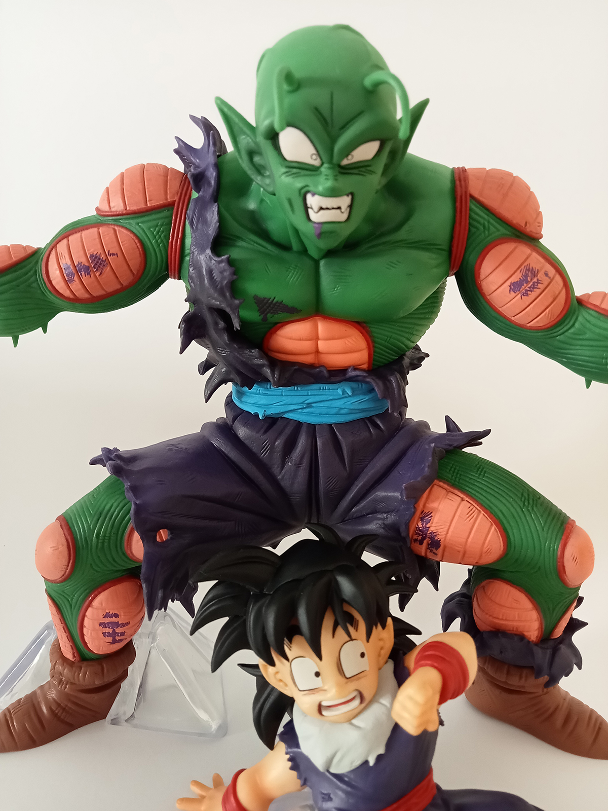 Dragon Ball Z: Piccolo se sacrifica para salvar la vida a Gohan ante Nappa  en tres imponentes figuras - Meristation