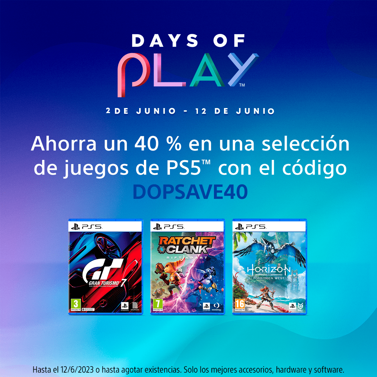Las ofertas de Days of Play 2023 llegan a PS4 y PS5 con descuentos y  rebajas en los mejores juegos - Meristation