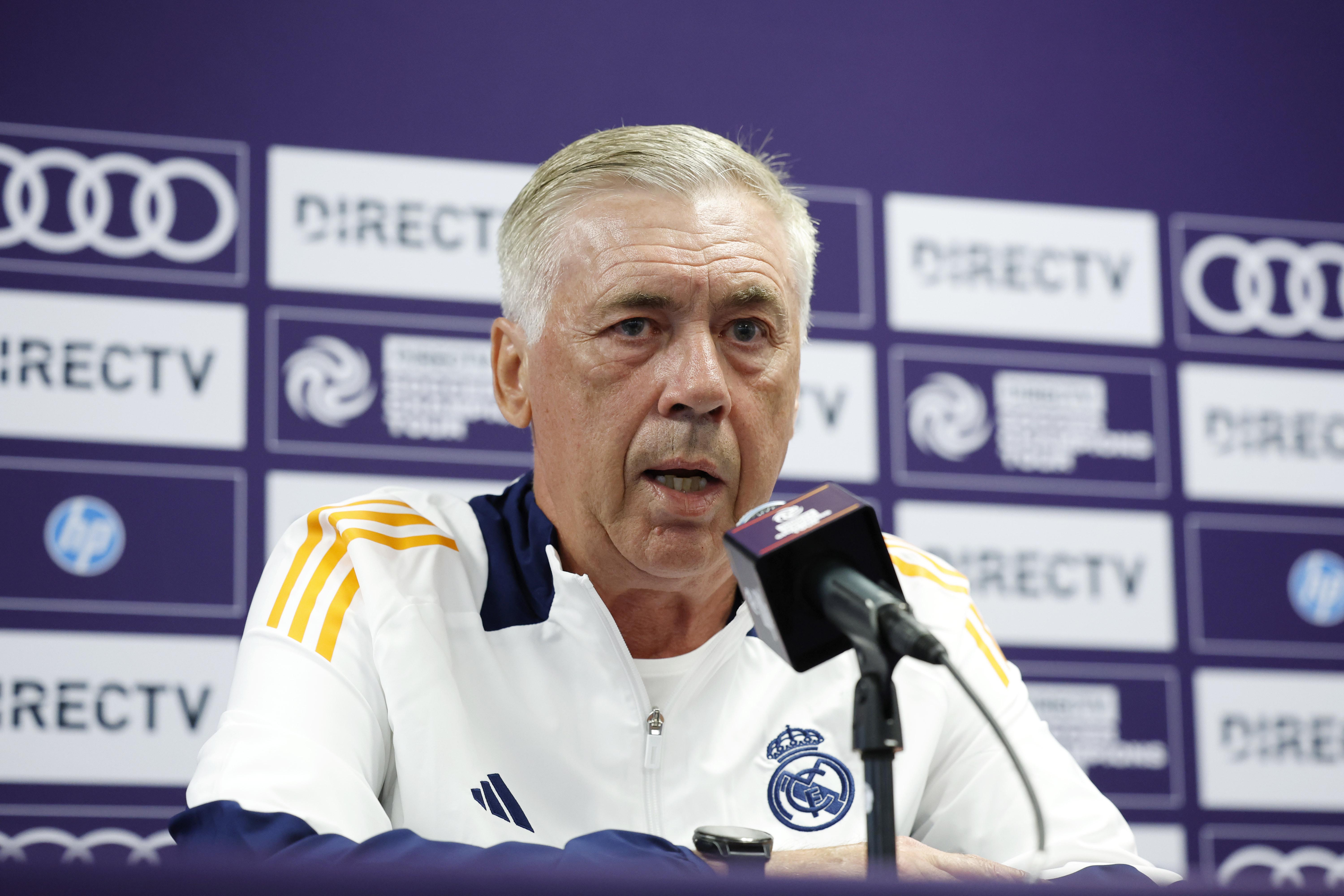 30/07/24 GIRA USA RUEDA DE PRENSA REAL MADRID CARLO ANCELOTTI