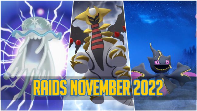 Pokemon GO Raid Bosses for November 2023: Legendary 5-star Raids, Megas,  and more