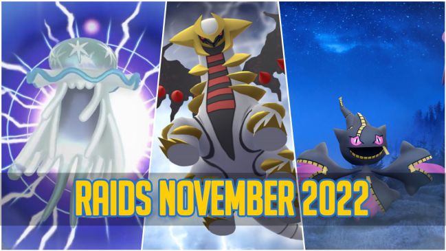 November 2023 Pokemon GO Raid Dates & Schedule