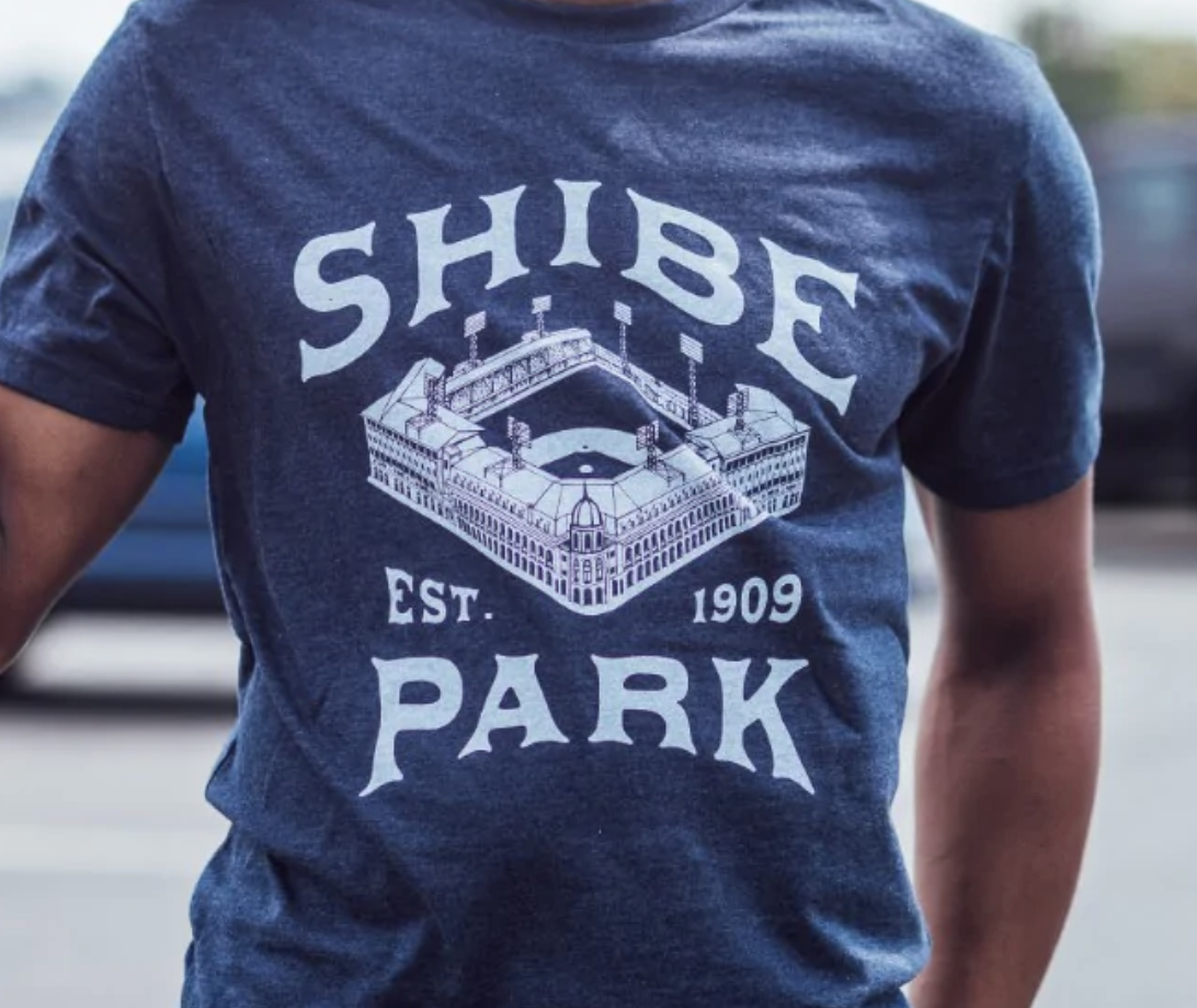 Philadelphia Shibe Park Faded t-shirt - Shibe Vintage Sports