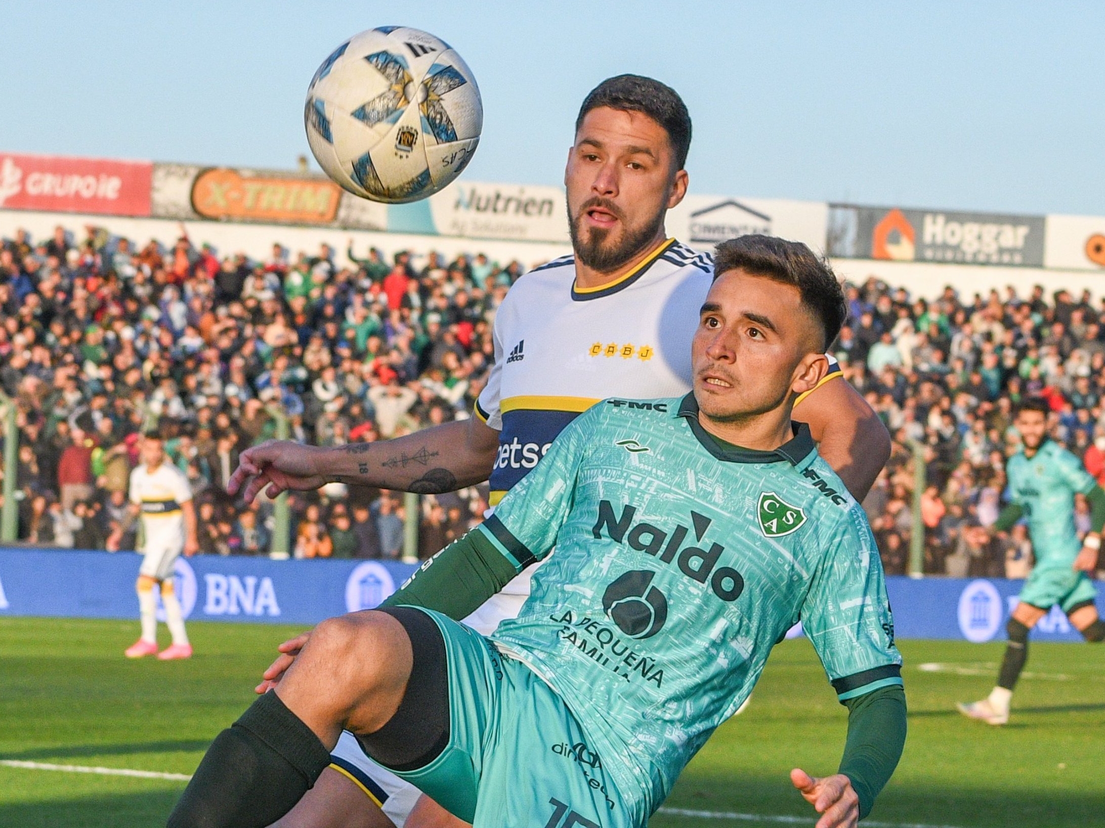 Boca tropezó ante Sarmiento
