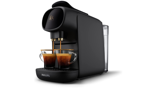 CAFETERA PHILIPS L`OR BARISTA AZUL+ VASOS+ANTICAL