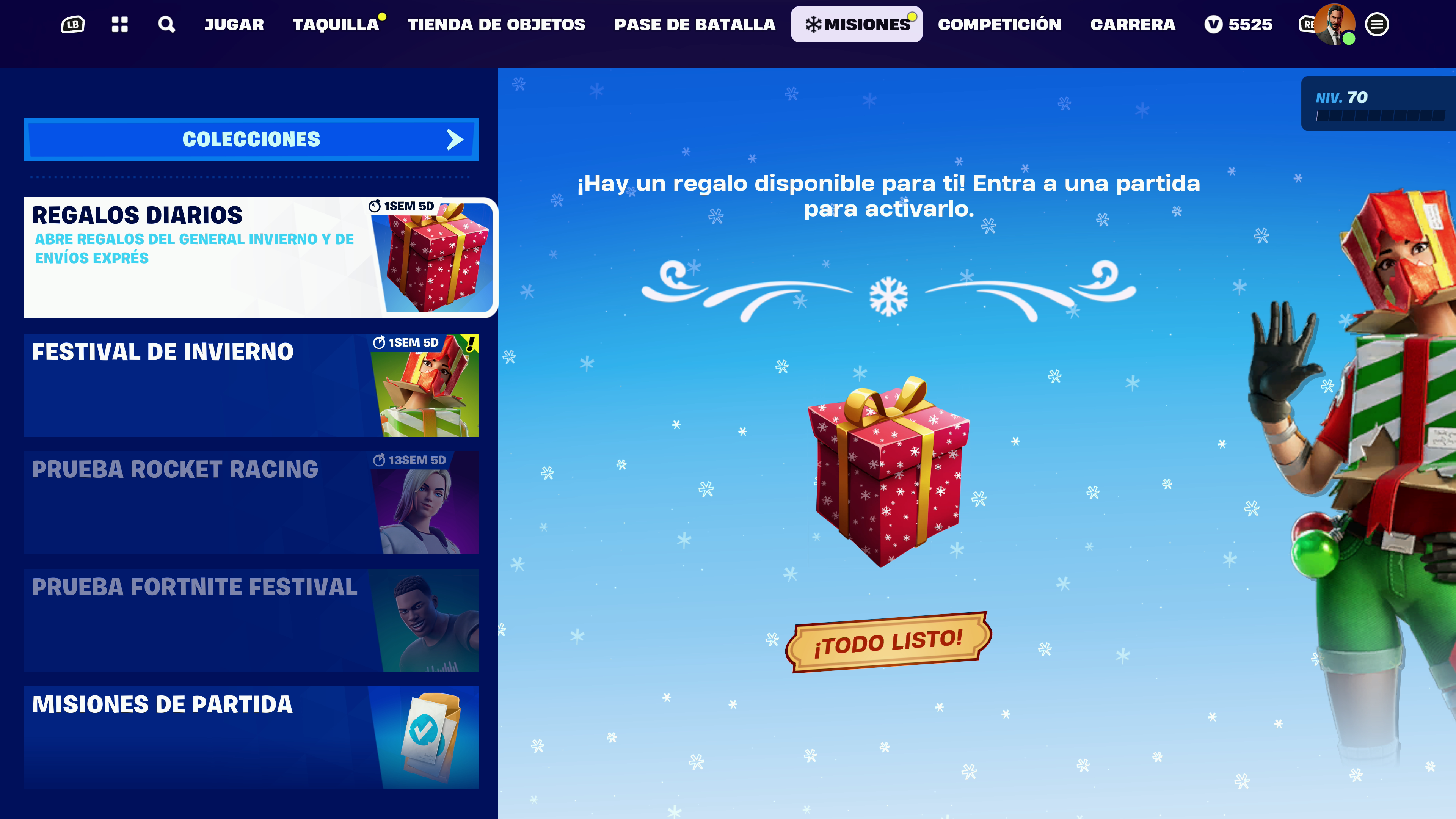 Todos los regalos de la Cabaña de Navidad de Fortnite - Movistar eSports