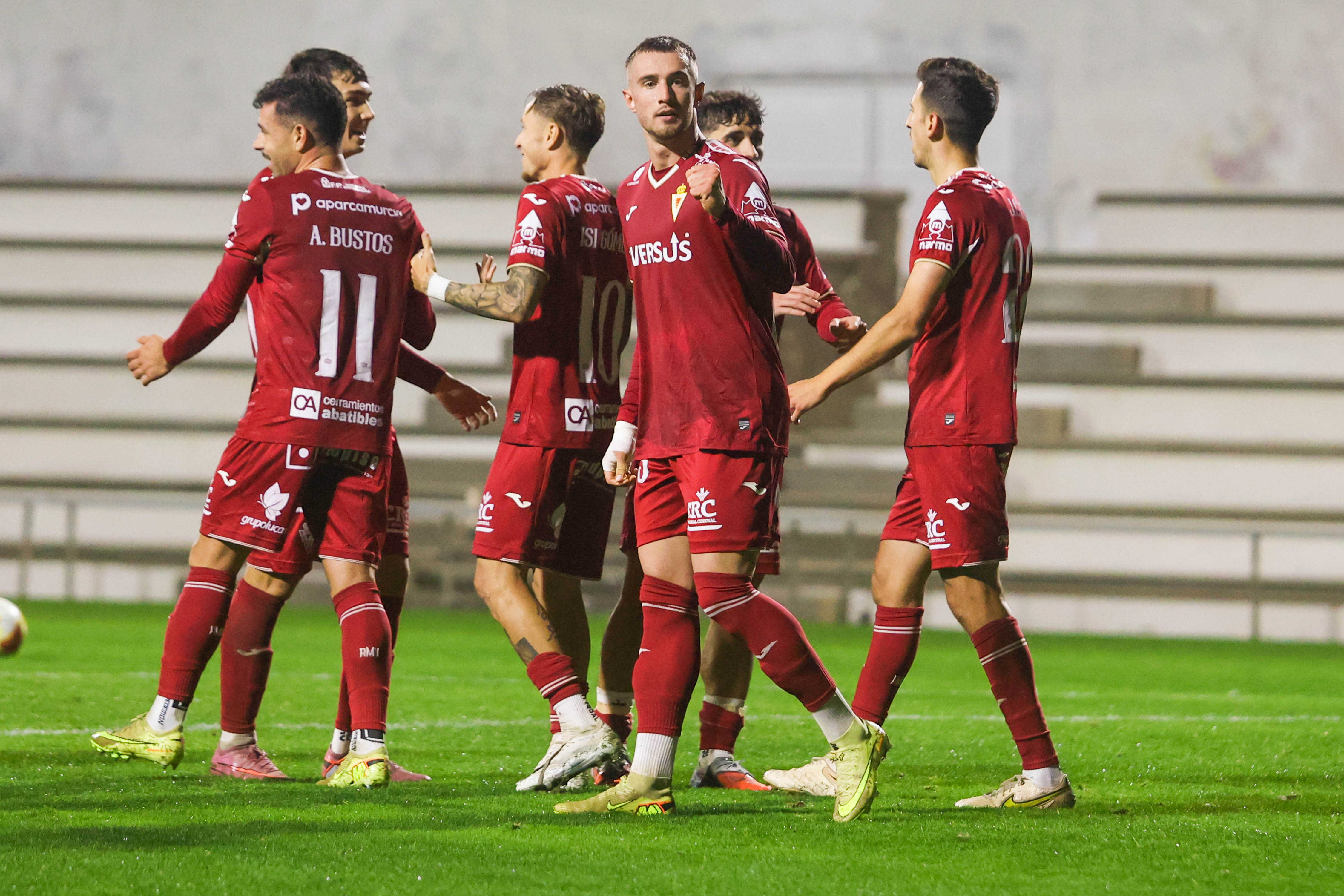 04/01/26 PARTIDO PRIMERA RFEF GRUPO 2 
ATLETICO SANLUQUEÑO - REAL MURCIA
 0-2 GOL DE DAVID FLAKUS BOSILJ ALEGRIA